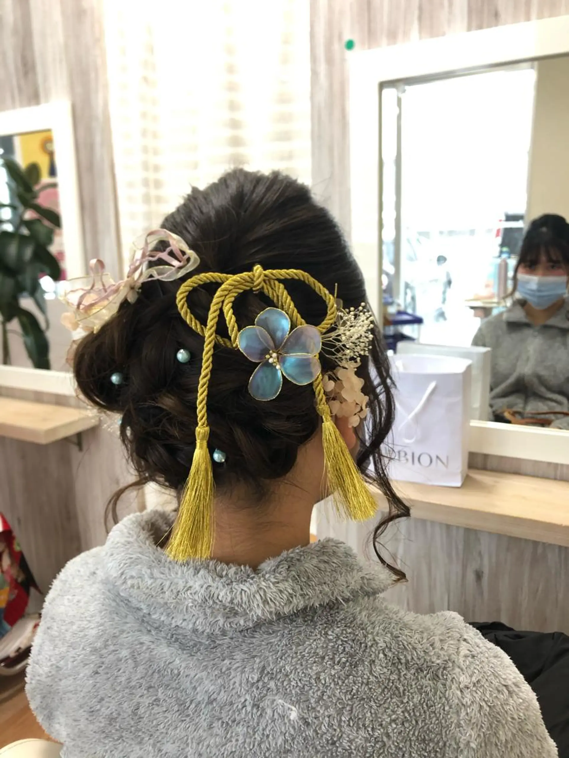 ヘアアレンジ 成人式 hair salon　BOTANICAL所属・岩尾 志保のヘアスタイル