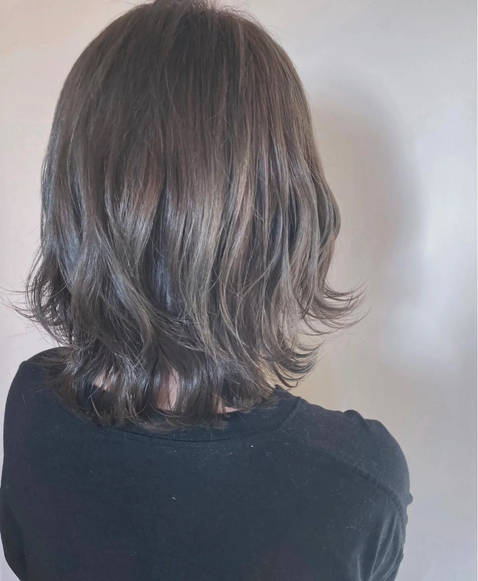 ミディアム カラー ペッツ本店 スタイリスト増田ゆきのヘアスタイル