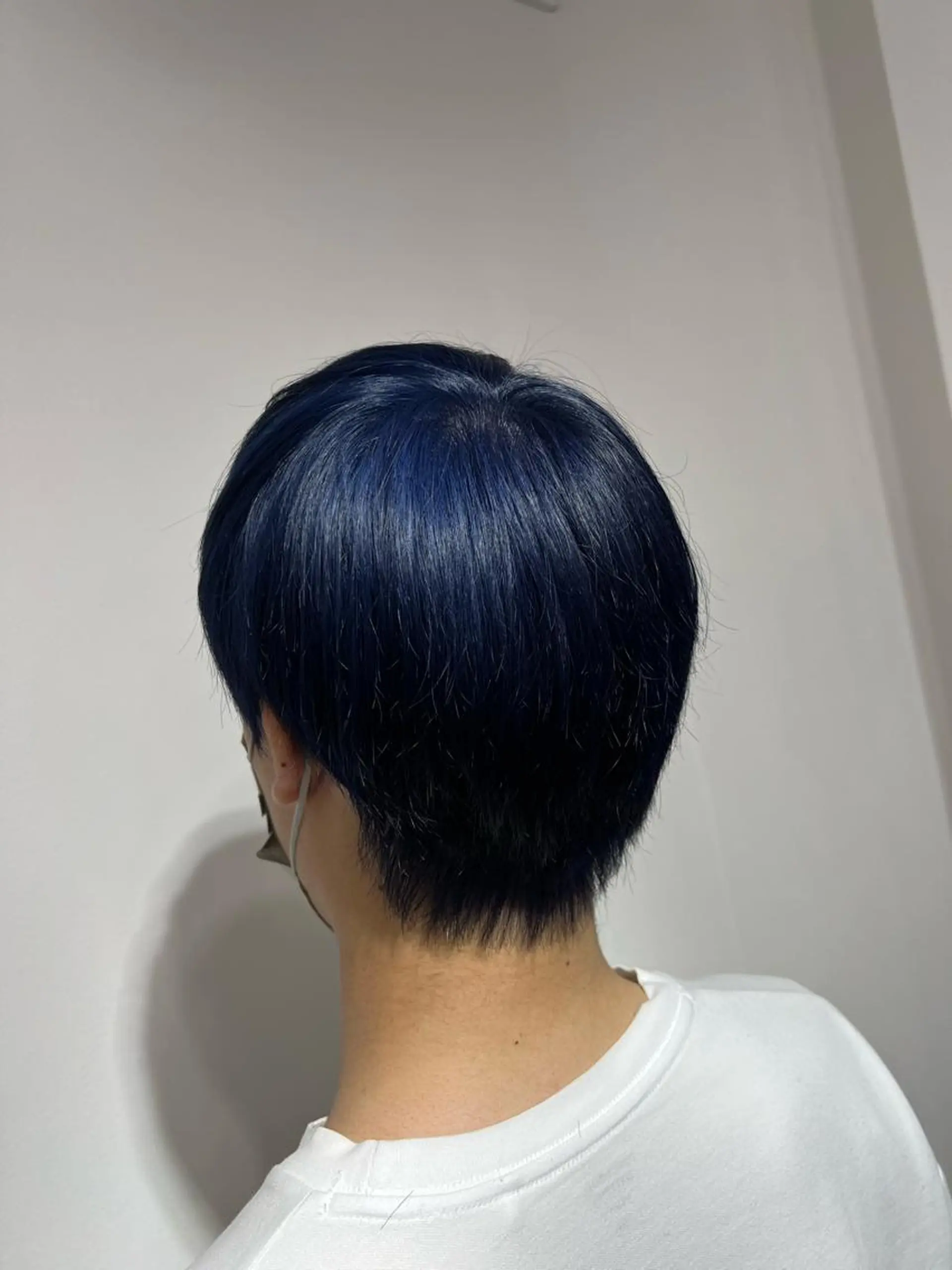 ショート カラー ブリーチ ケアブリーチ ダブルカラー イヤリングカラー ハイライトカラー 神戸ボブ✂️ ioe三宮/田 伸佳のヘアスタイル