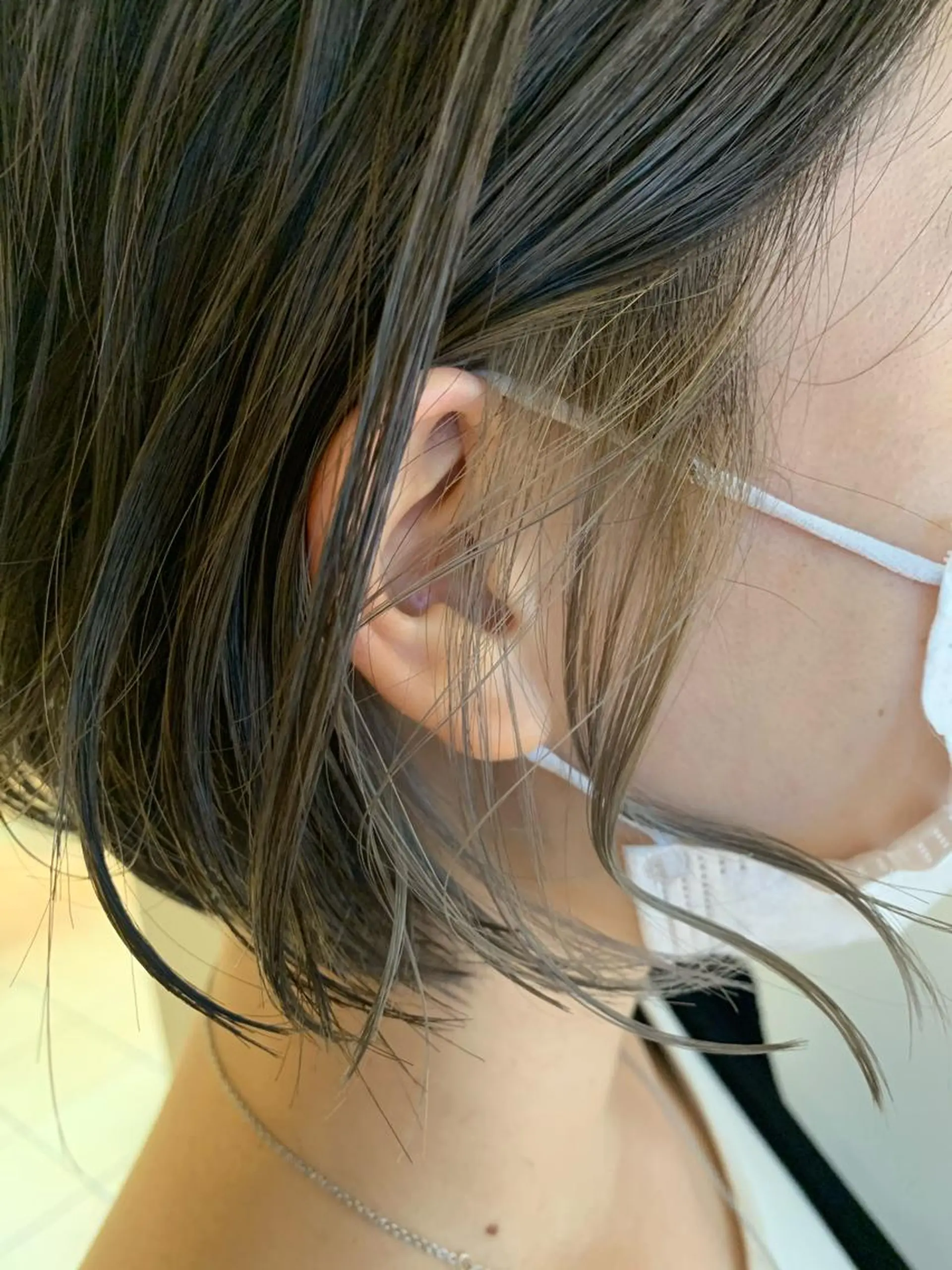 ショート カラー ヘアカラー トリートメント ハイトーンカラー🩵 耳ツボジュエリー👂のその他イメージ