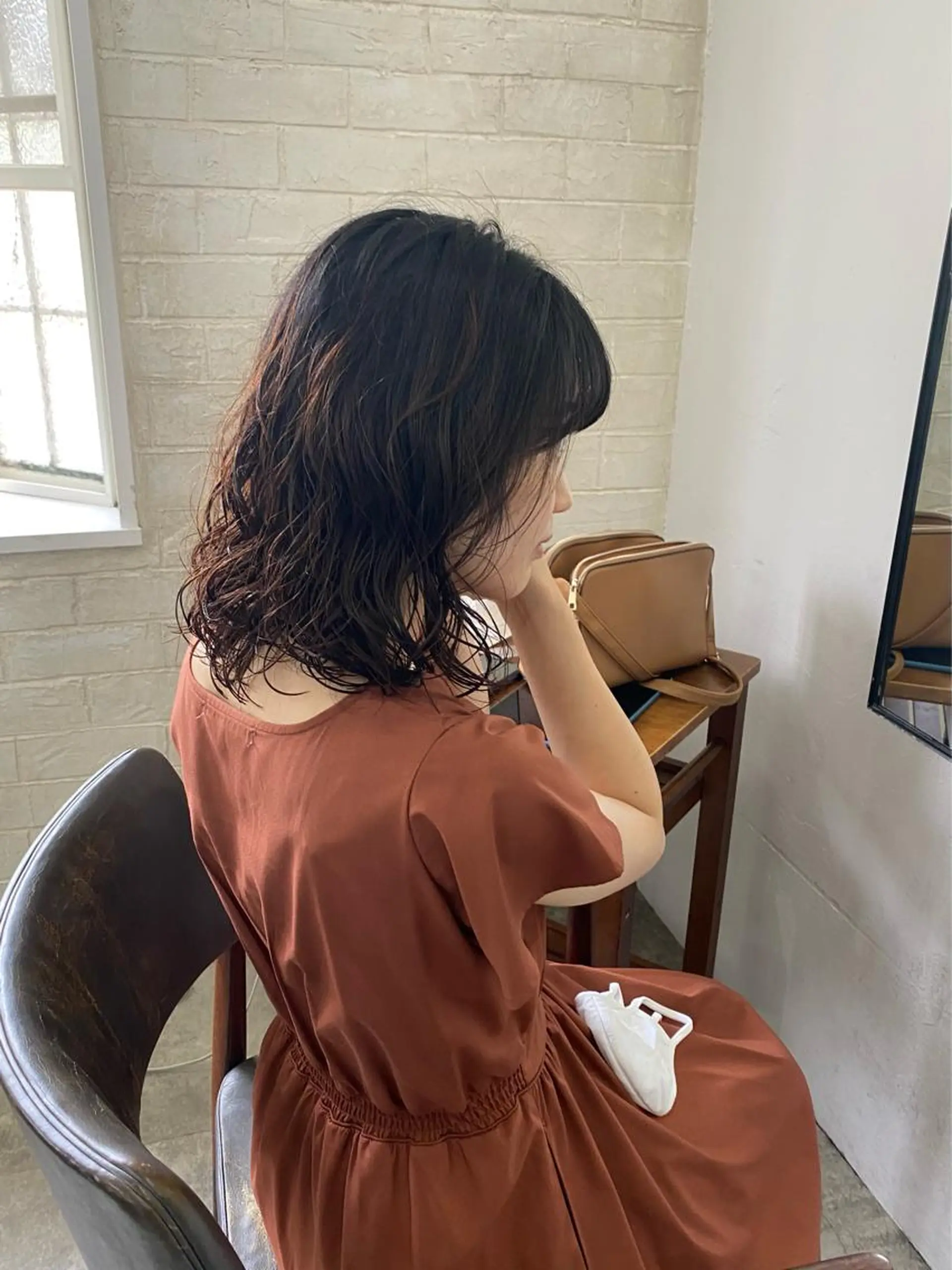 ミディアム パーマ Van family所属・ショート& パーマ　坂本のヘアスタイル