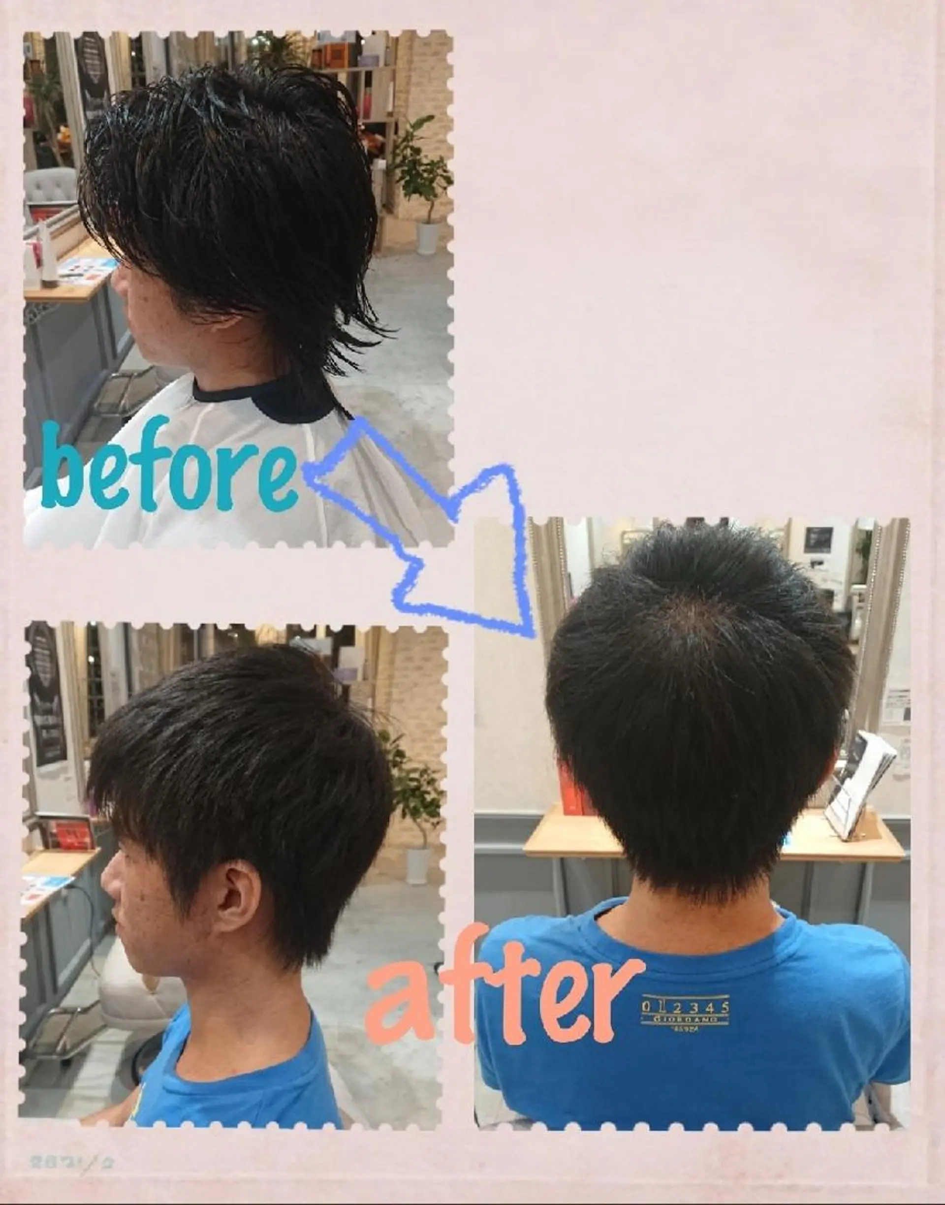 メンズ 赤松 摩美のヘアスタイル