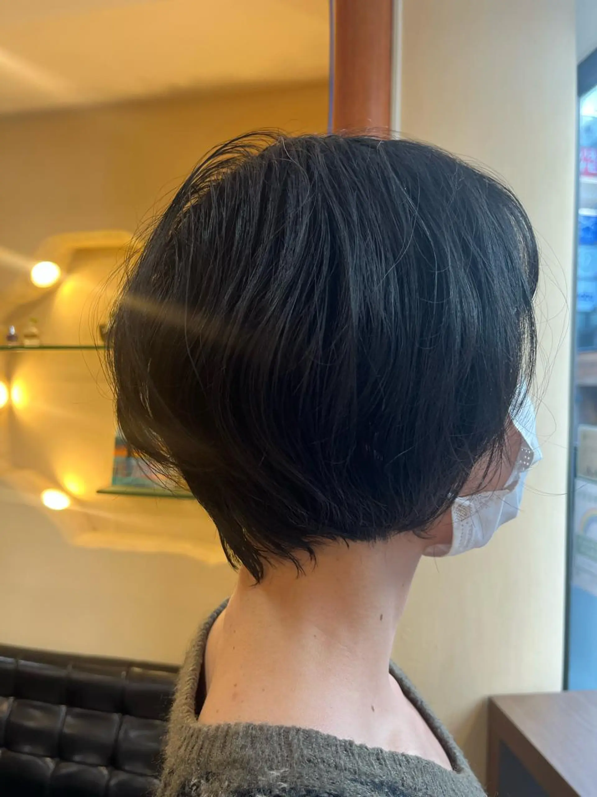 ショート くせ毛 lounge×morio ikebukuro所属・田畑 優希のヘアスタイル