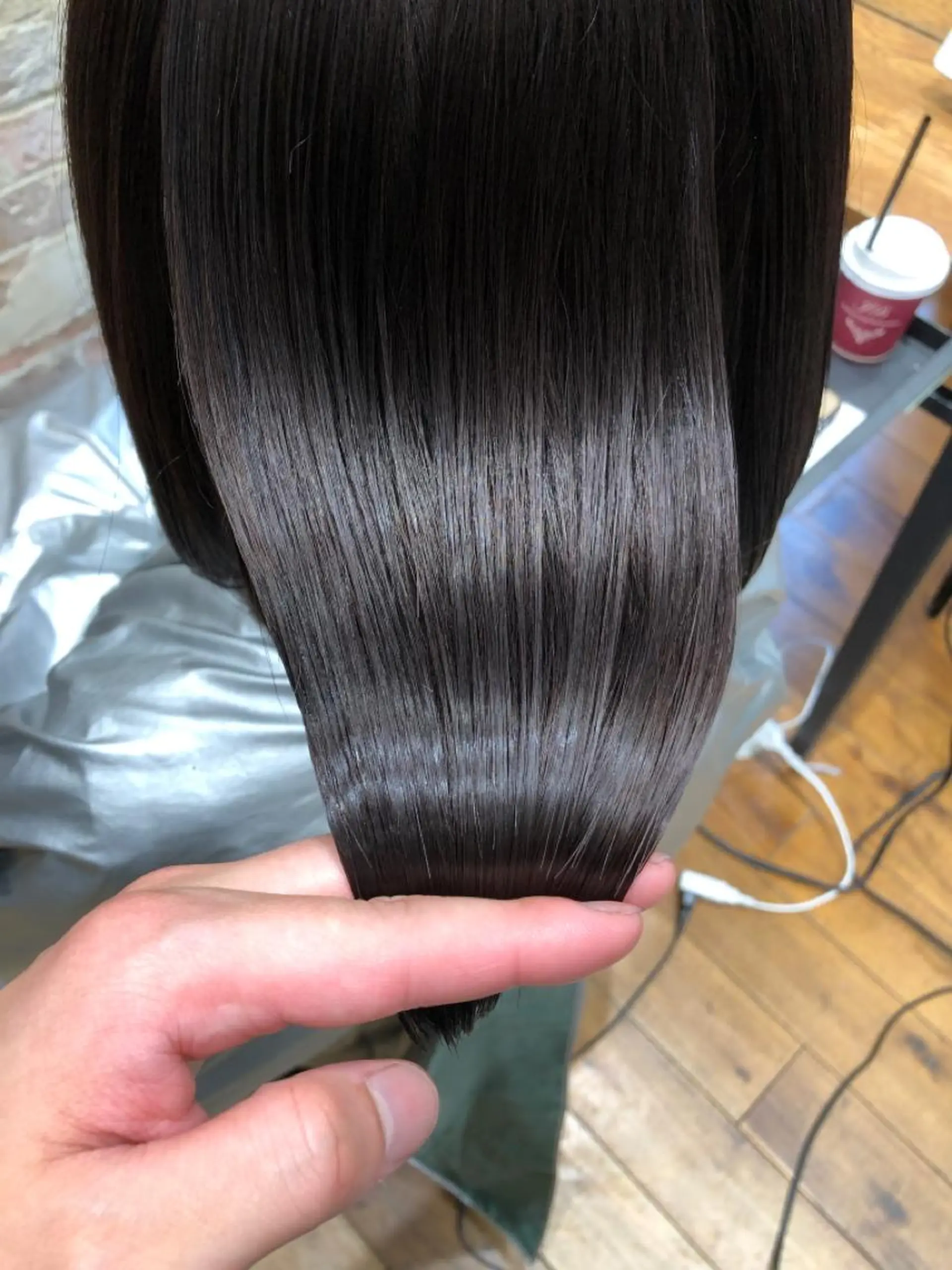 ショート カラー パーマ バレイヤージュ ブリーチ ケアブリーチ ダブルカラー ハイライトカラー カット ヘアカラー 縮毛矯正 トリートメント 新宿✨顔周りカット 韓国ヘア/坂本亜裟海のヘアスタイル