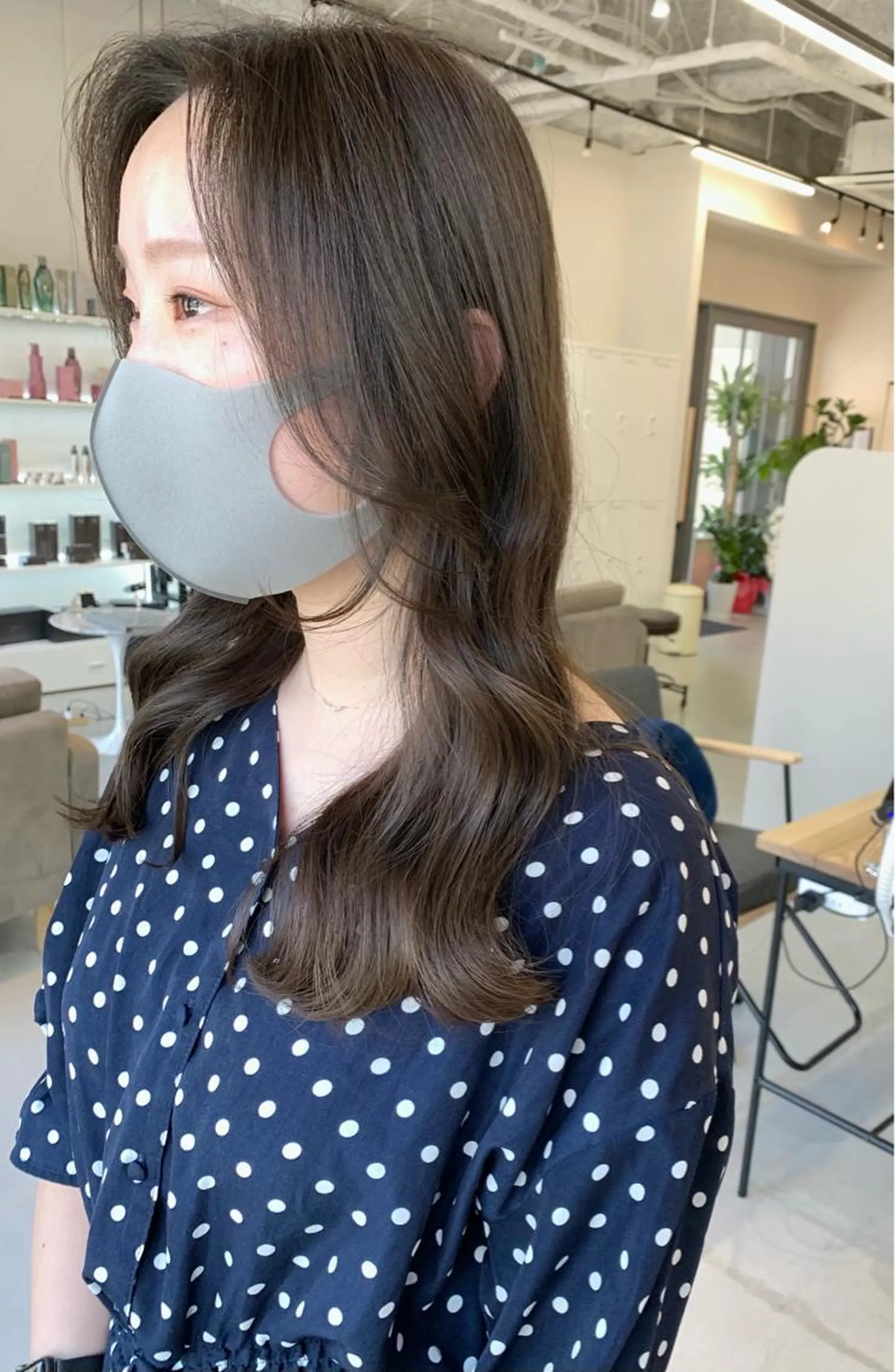 セミロング カラー カット ヘアカラー トリートメント 樫原裕二 /柔らかいカラーのヘアスタイル