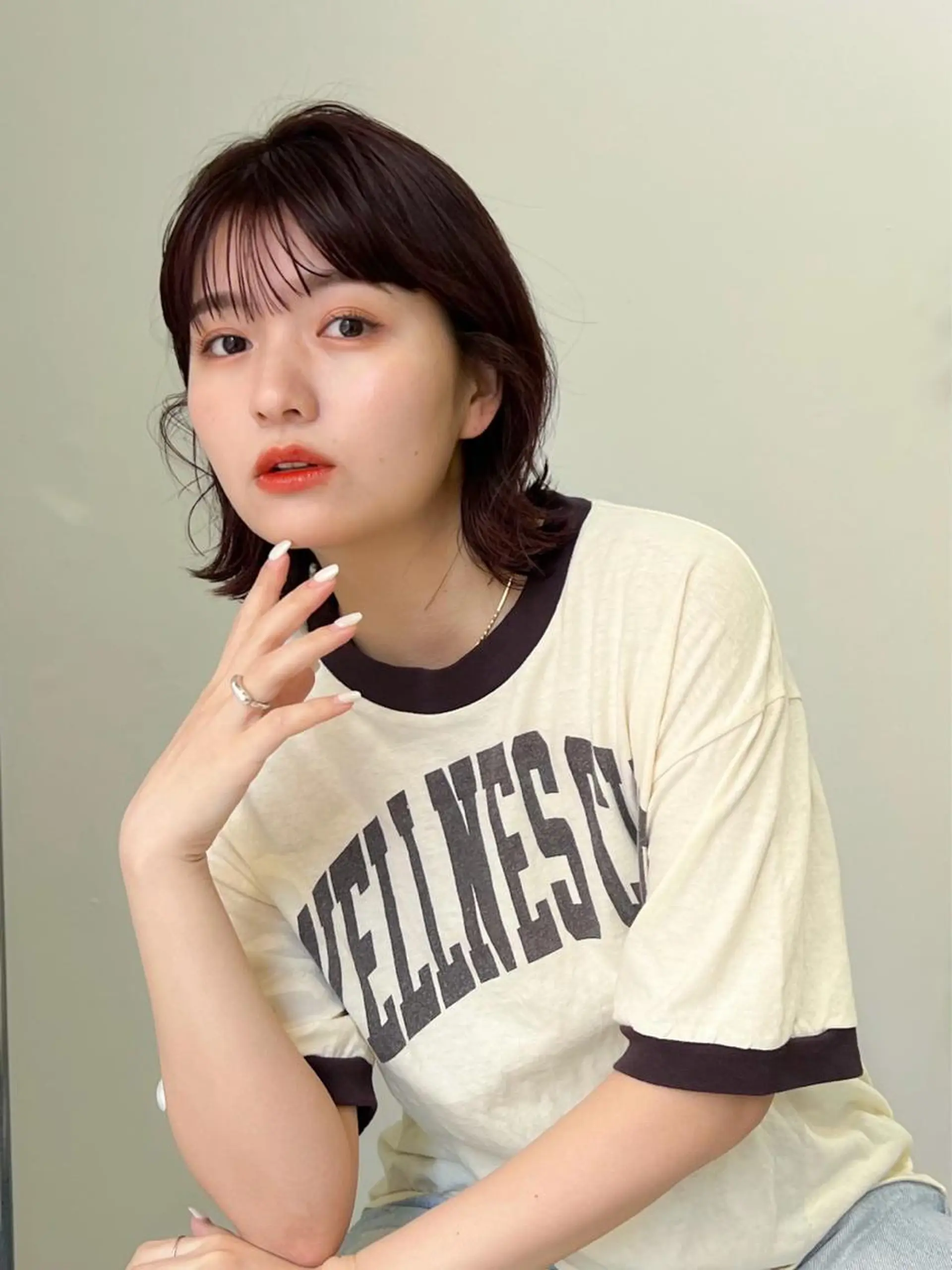 ショート カラー le'a所属・谷町/Le'a /竹原しおなのヘアスタイル