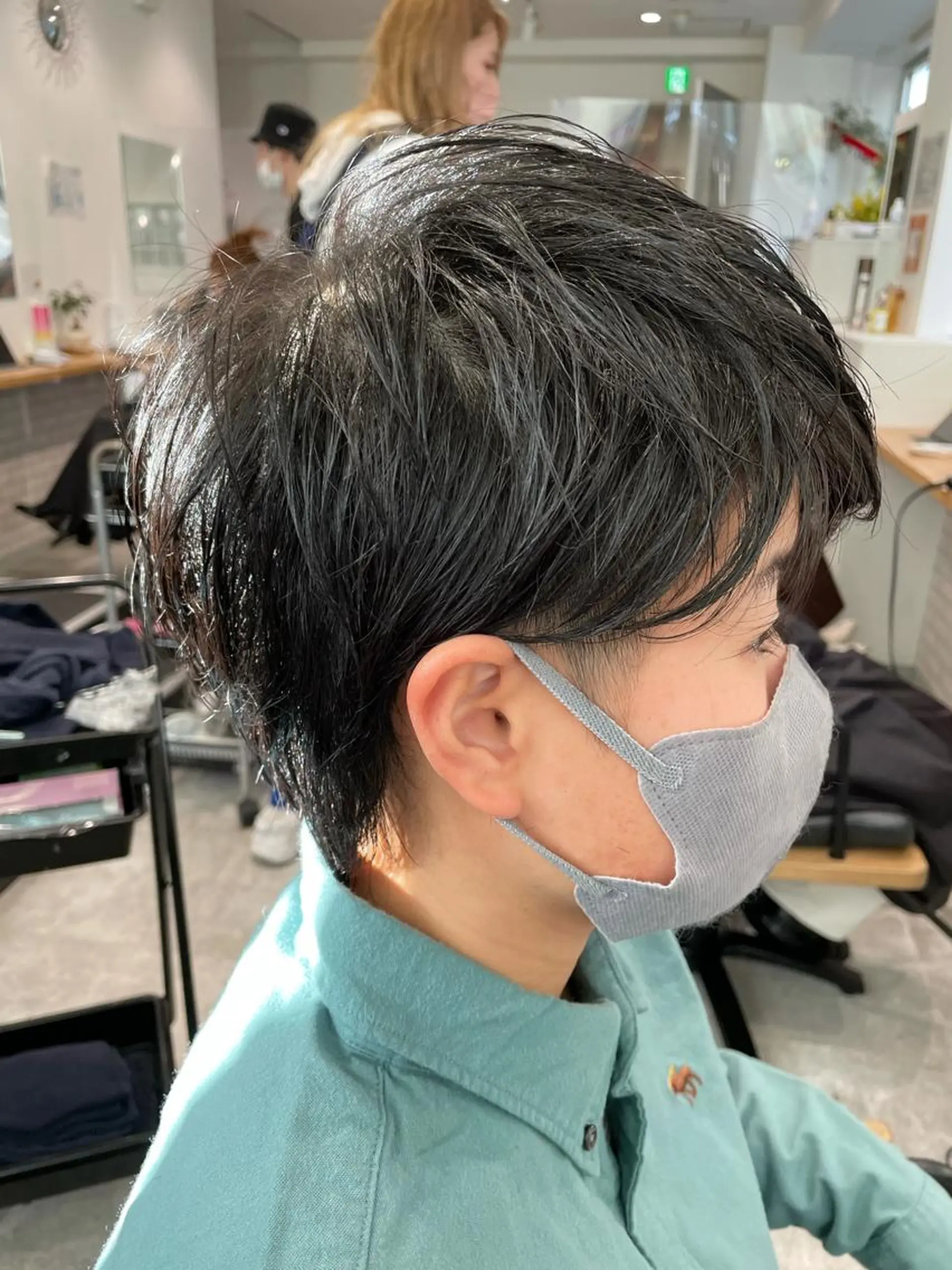 ショート 京都美容師 塩のヘアスタイル