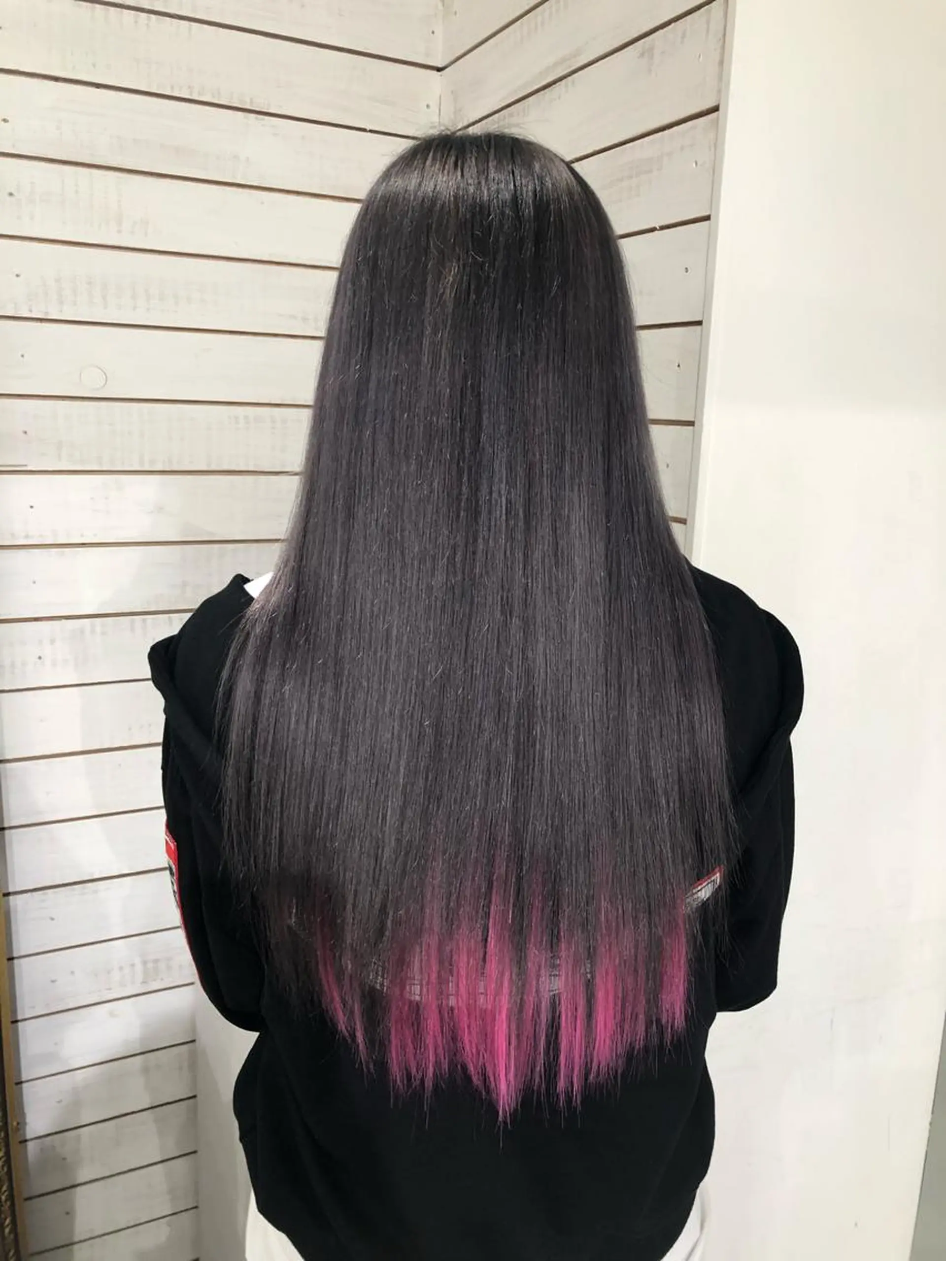 ロング カラー ブリーチ グレージュ インナーカラー エクステ 🦋美髪／エクステ 🦋アベイクミのヘアスタイル