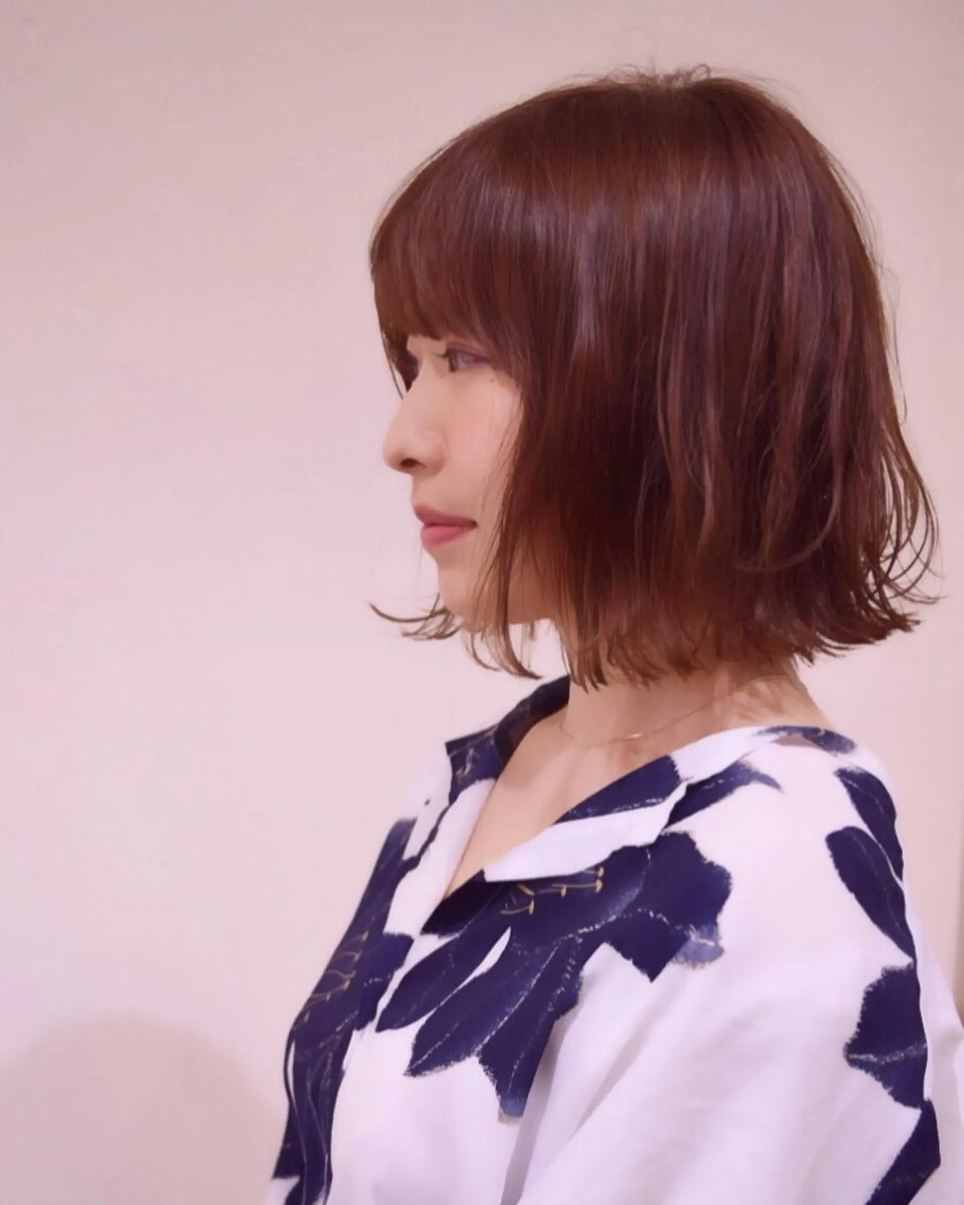 ミディアム カラー トリートメント カット ROSSO 川口店所属・アザマ　ヤスカツ _rosso 川口のヘアスタイル