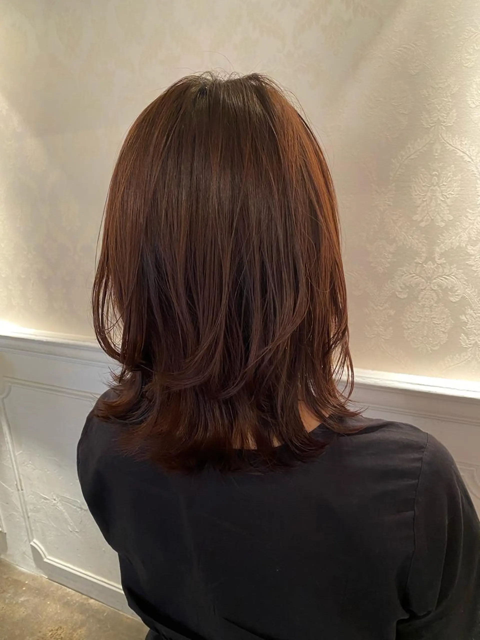 ミディアム 髪質改善／美髪矯正 林田和真のヘアスタイル