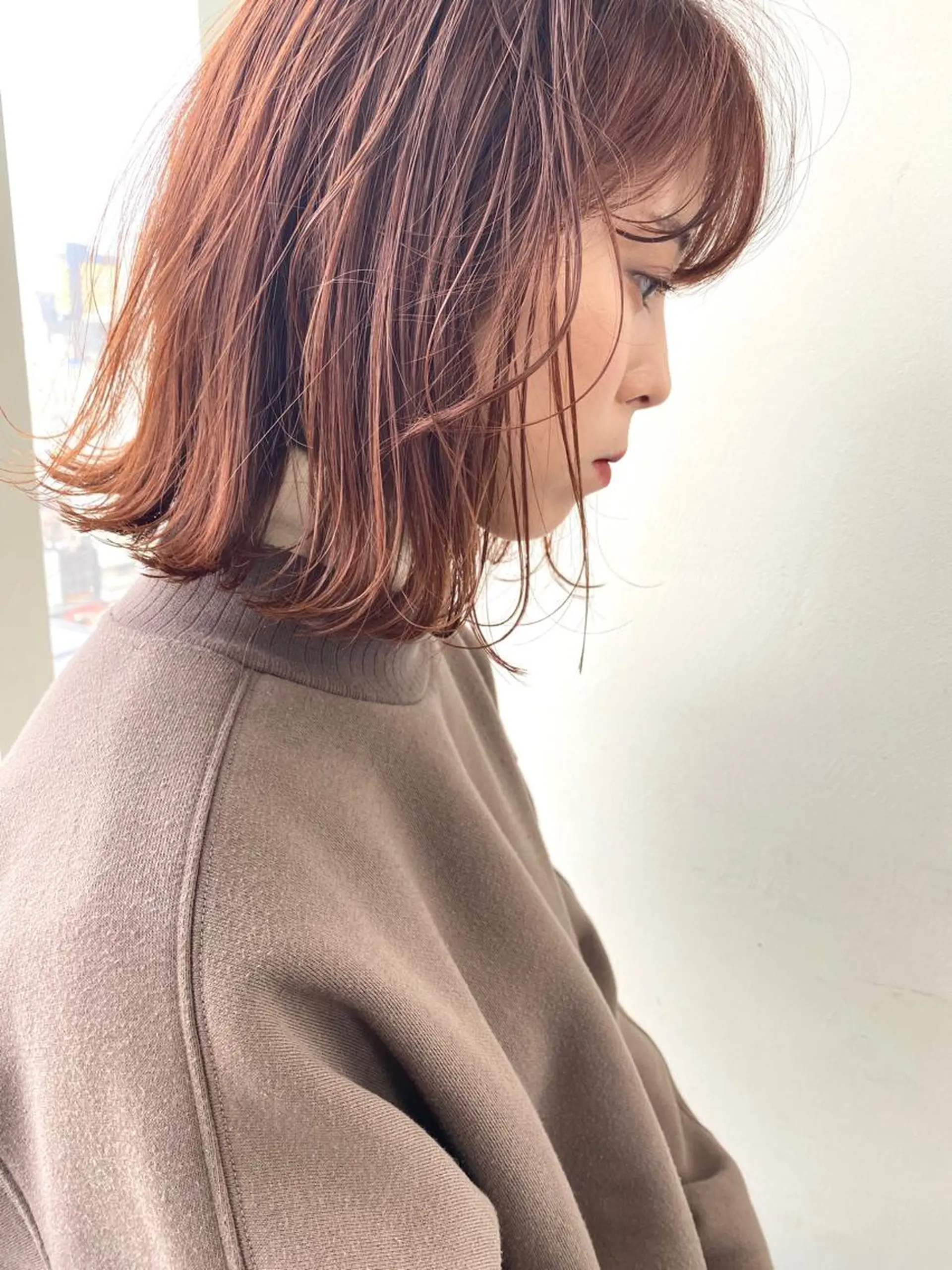 ミディアム カット ヘアカラー トリートメント 小澤大輔 YOLO hairのヘアスタイル