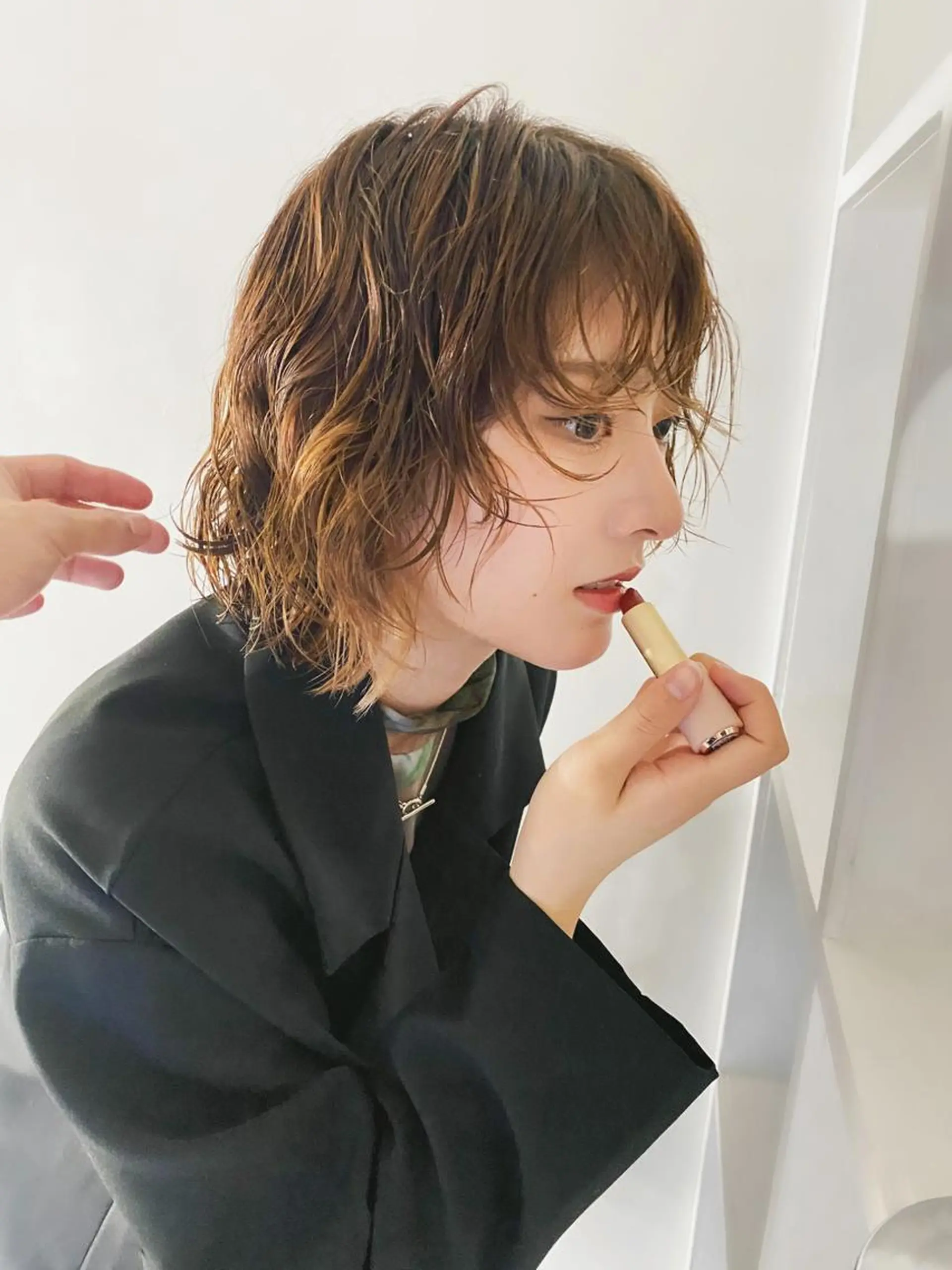 ショート パーマ カット パーマ レイヤー/パーマ /ウルフ/nabeのヘアスタイル