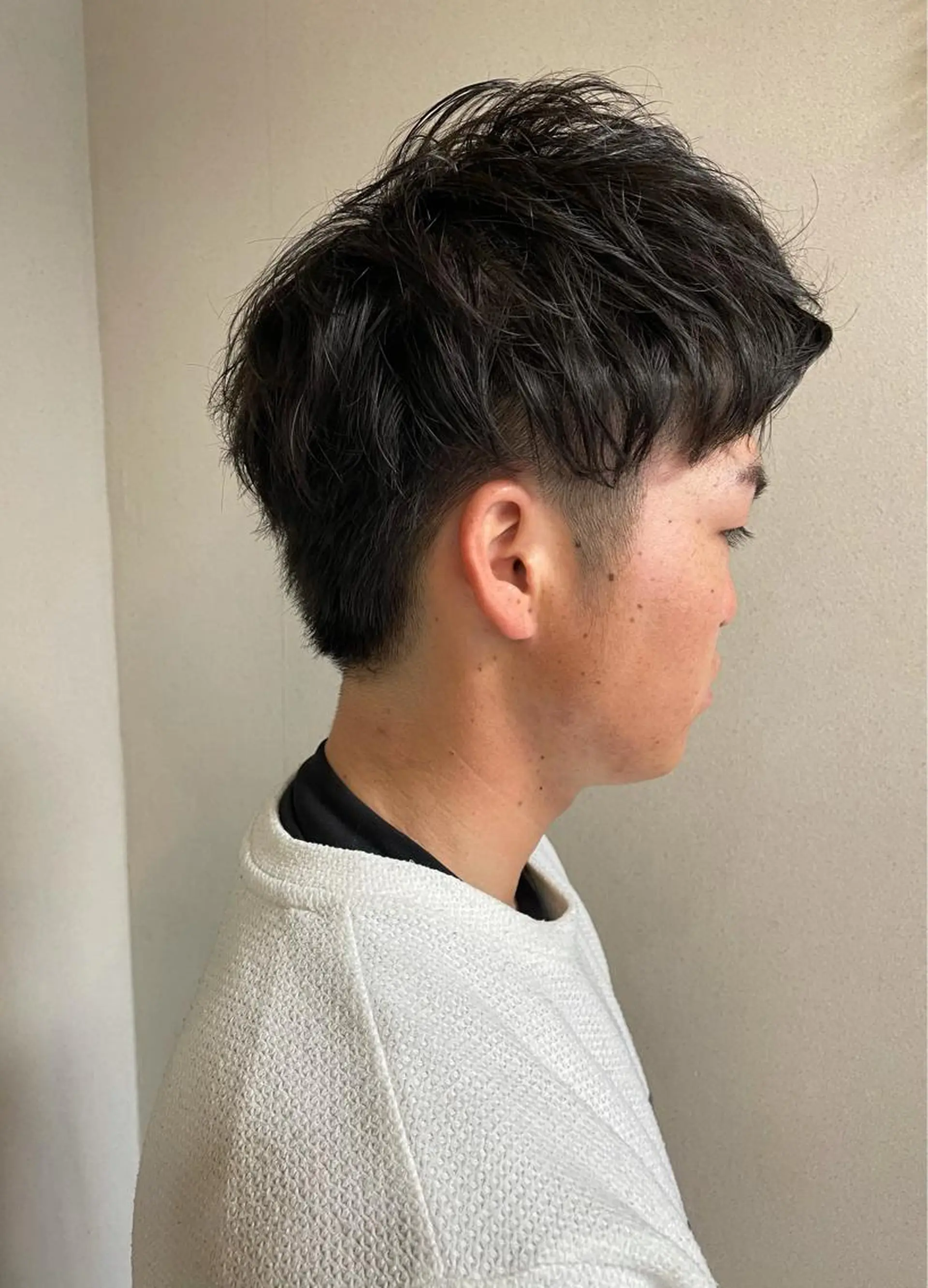 パーマ メンズ ケアブリーチ /髪質 改善/古橋圭史郎のヘアスタイル