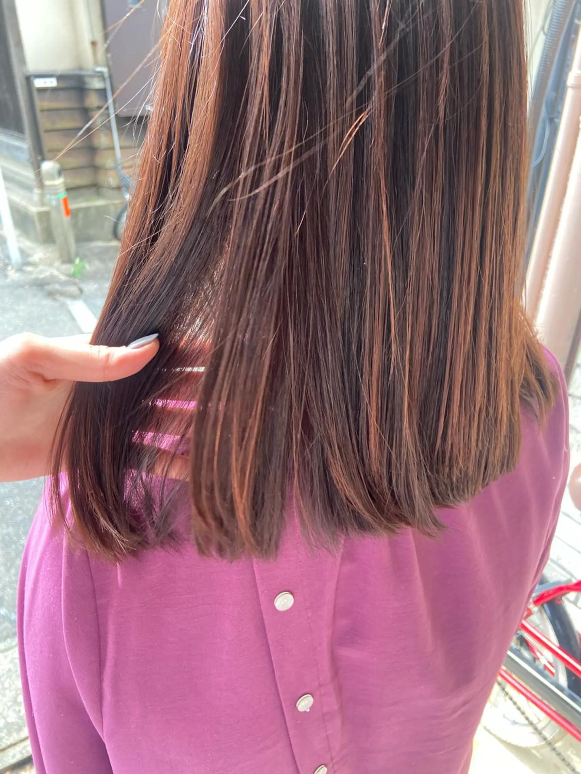 ロング カラー haruki所属・. nozomiのヘアスタイル