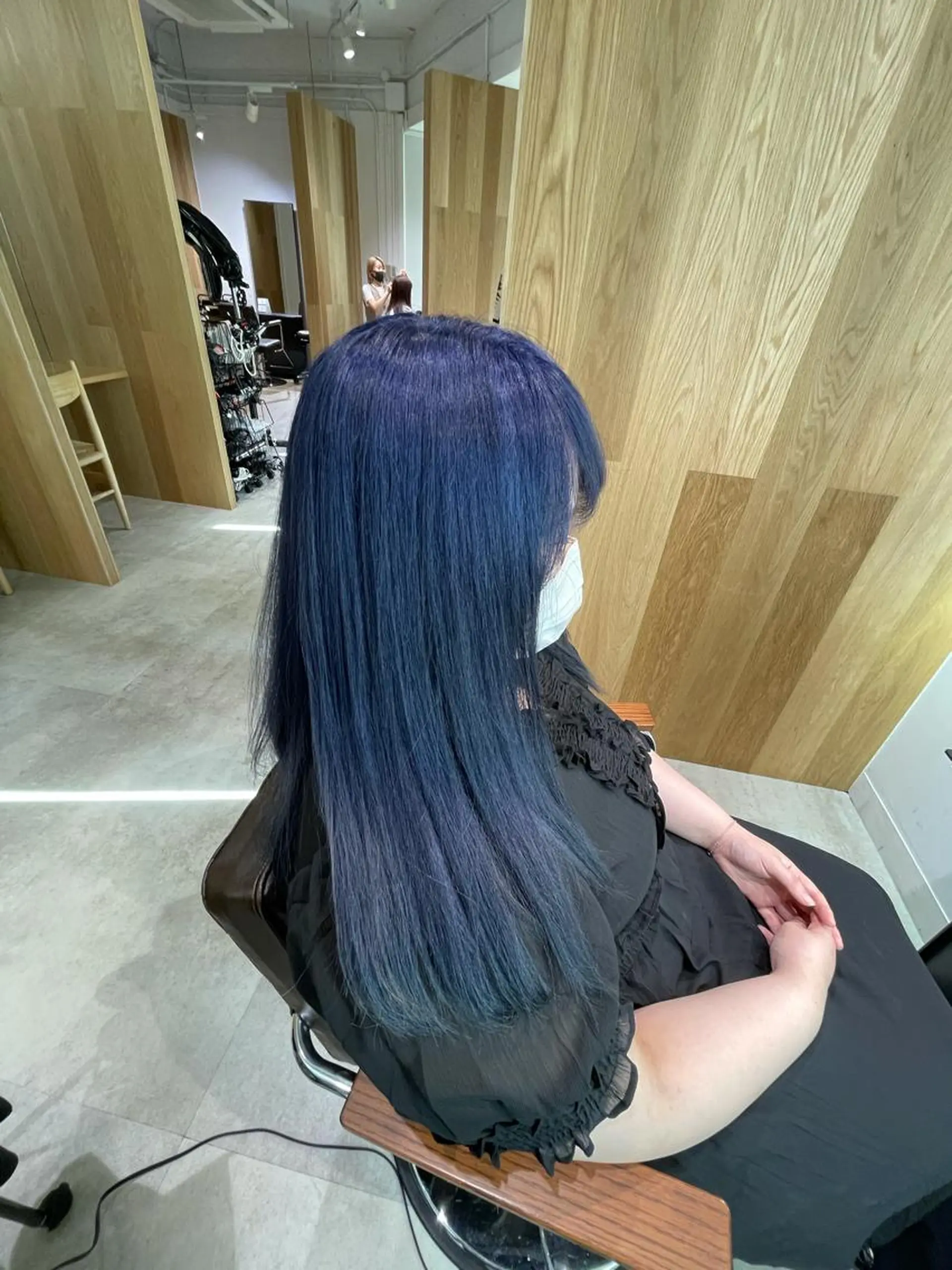 ロング カラー カット ヘアカラー トリートメント レイヤー/ハッシュ 渋谷/サッタのヘアスタイル