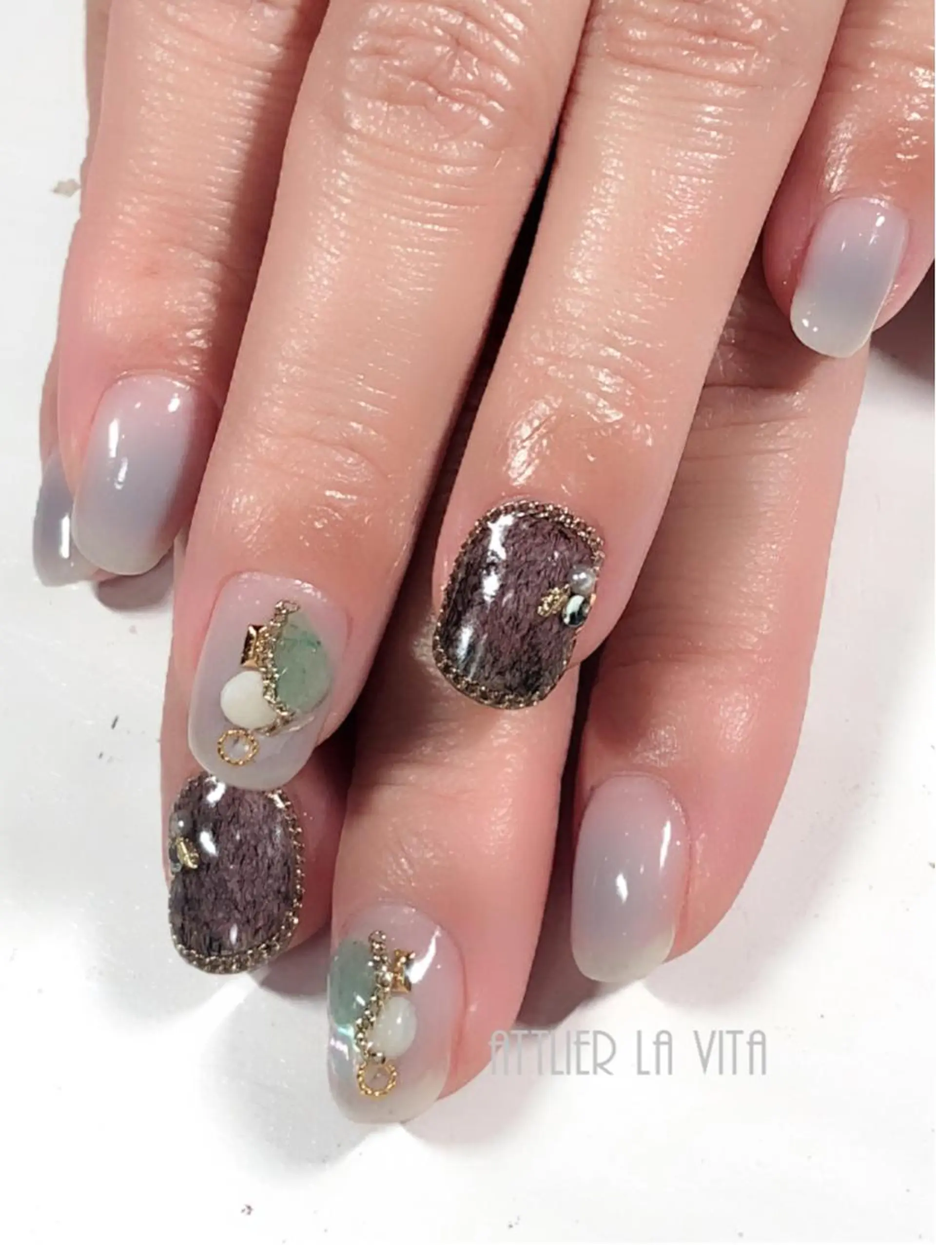 ネイル ハンドネイル atelier la vita所属・lavita. mimuraのネイルデザイン