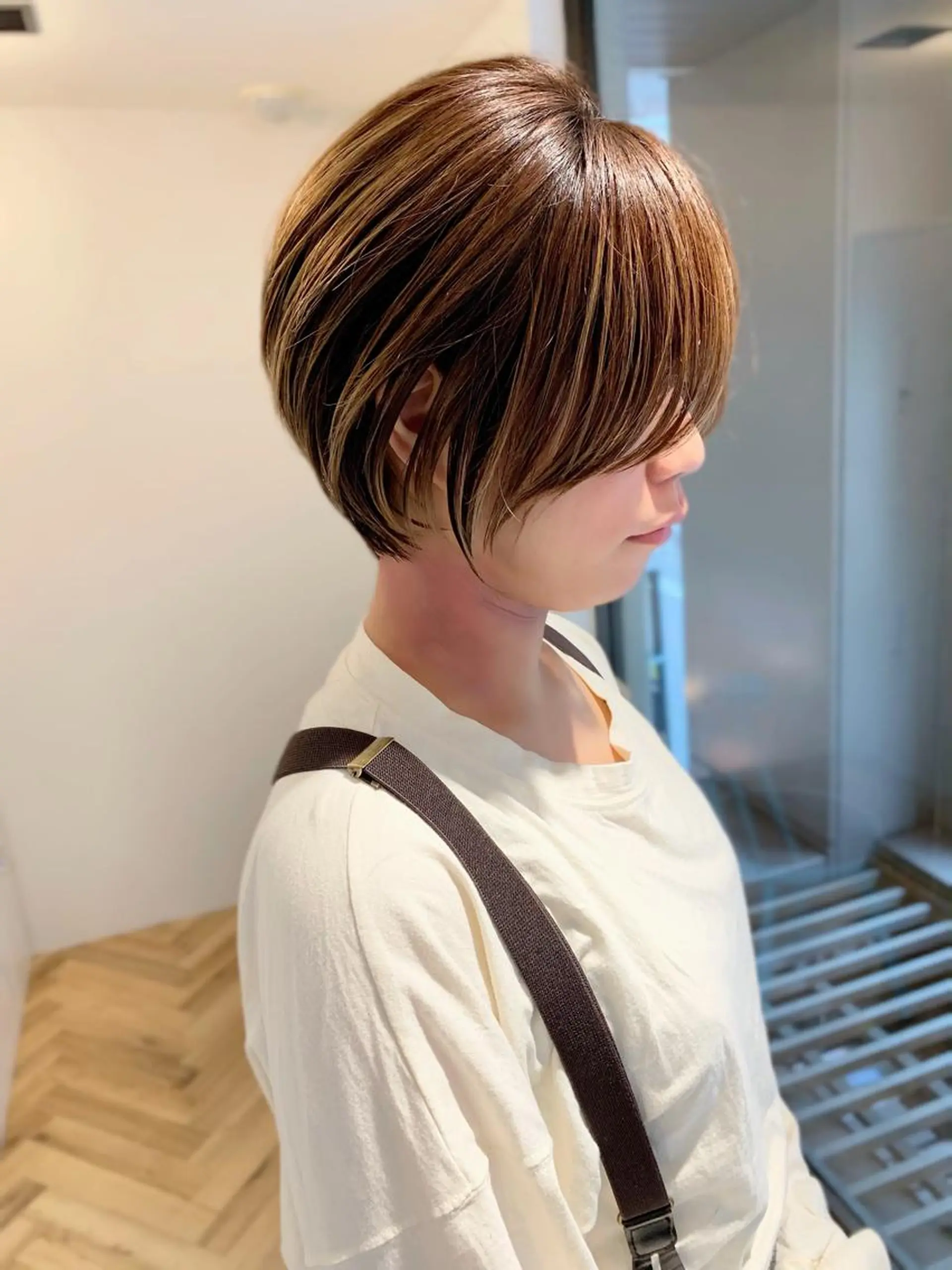 ショート 顔周りカット レイヤーカット ショートヘア 小顔カット ✨似合わせ救世主✨ 浅野のヘアスタイル