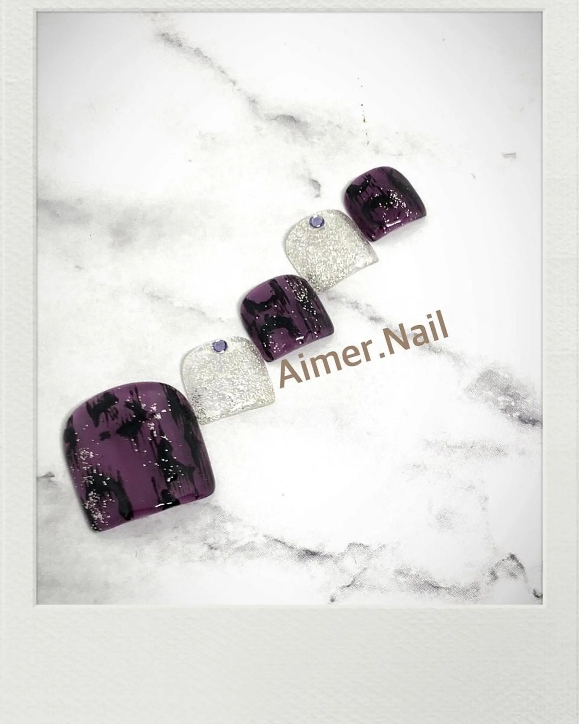 ネイル フットネイル フットネイル Aimer. Nailのネイルデザイン