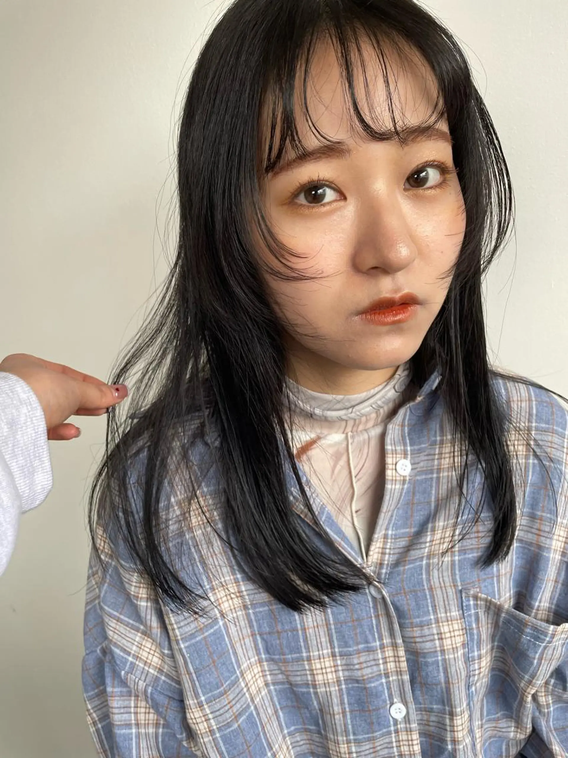 ロング カラー silo所属・silo MOKA 顔周りカット🦦のヘアスタイル