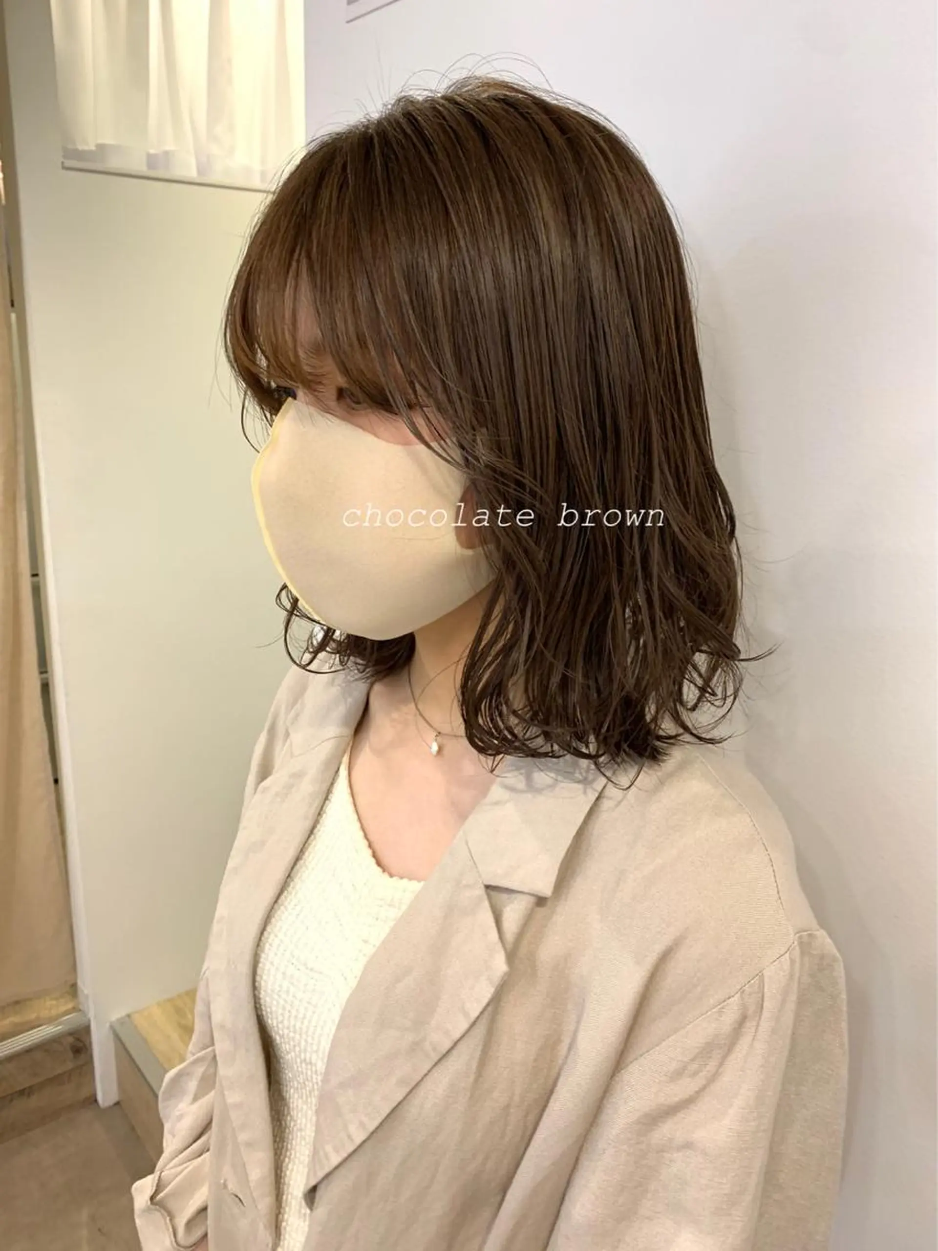 ミディアム カラー 佐藤 永夏のヘアスタイル