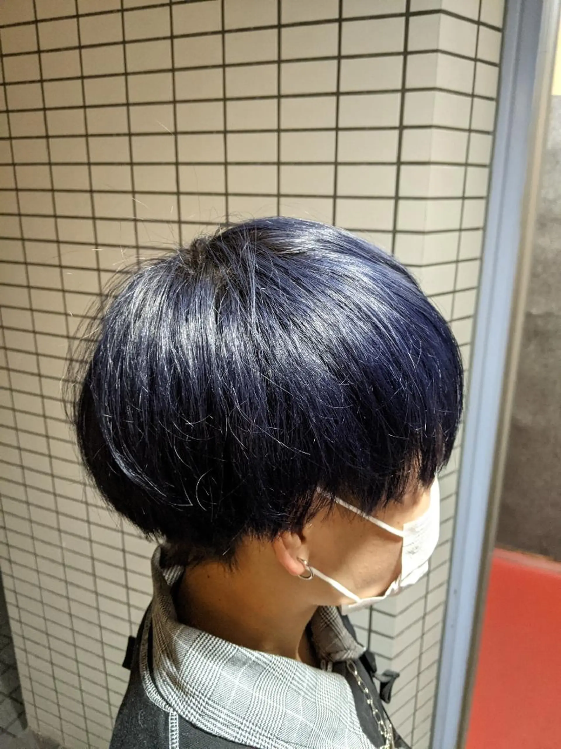 ショート カラー ブルーカラー 【大人艶カラー🌿】 中畑リョウのヘアスタイル