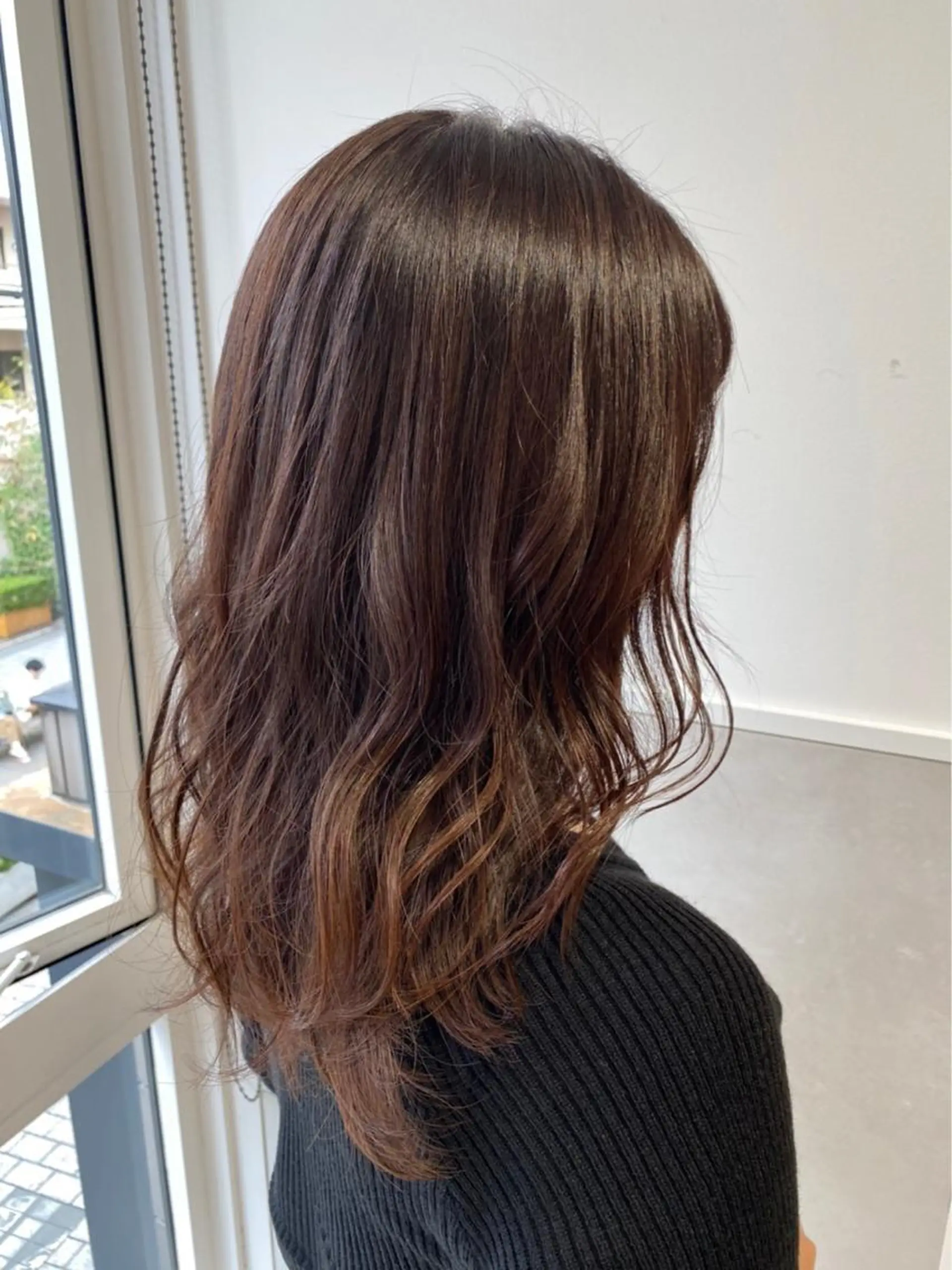 ロング カラー パーマ ヘアアレンジ メンズパーマの巨匠 鈴木純のヘアスタイル