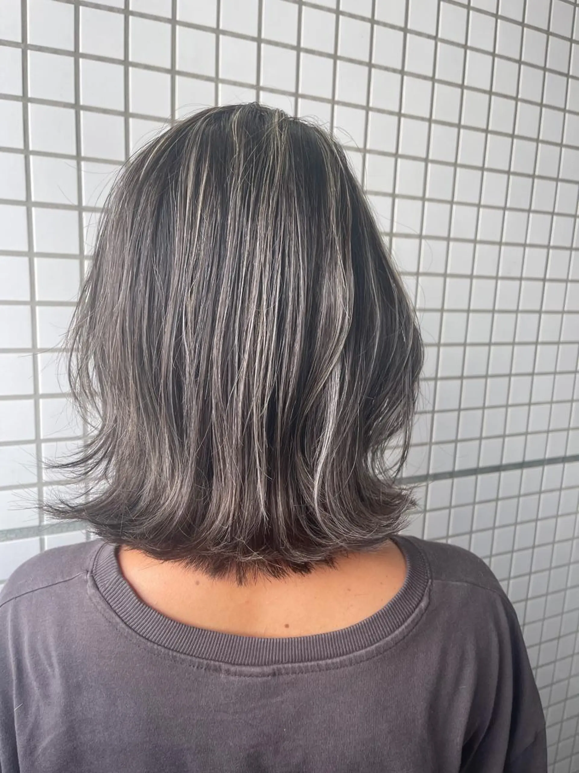 ミディアム ハイライト 佐藤/本物志向の 髪質改善サロンのヘアスタイル