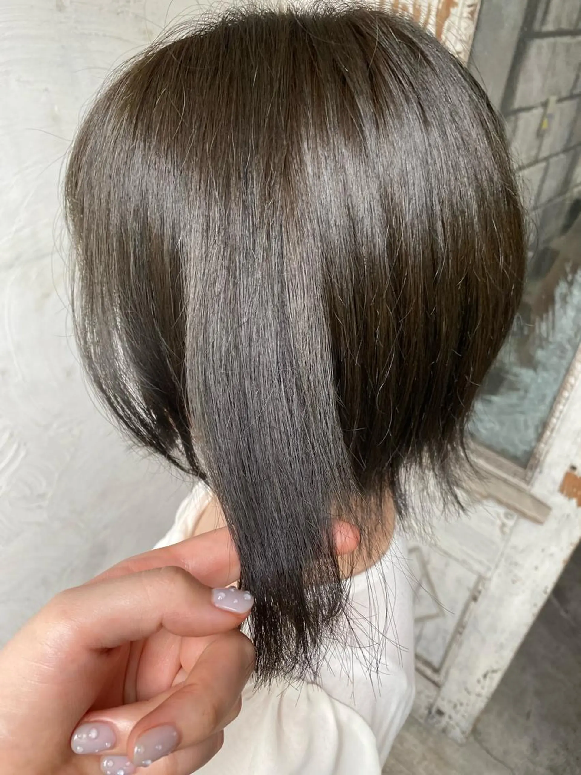 ミディアム カラー お任せヘア☘️☘️ 及川渚のヘアスタイル