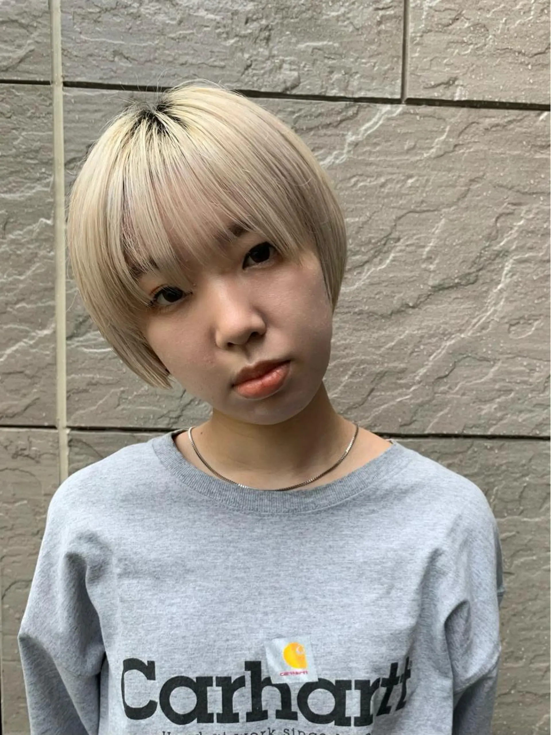 ショート カラー カット ヘアカラー トリートメント 似合わせウルフ/ レイヤー/山本祐輔のヘアスタイル