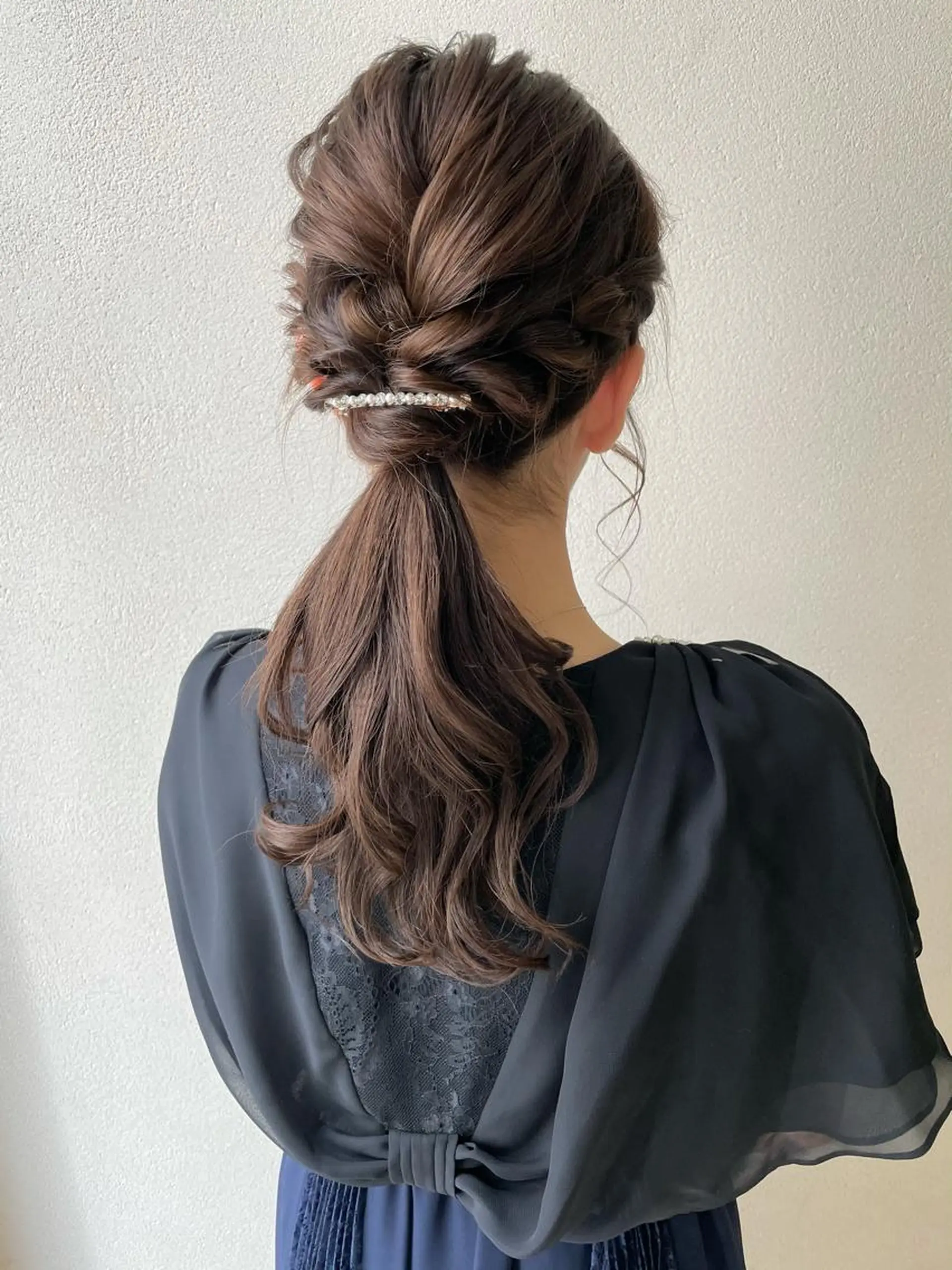 ロング ヘアアレンジ ヘアセット 沢田 瞳のヘアスタイル