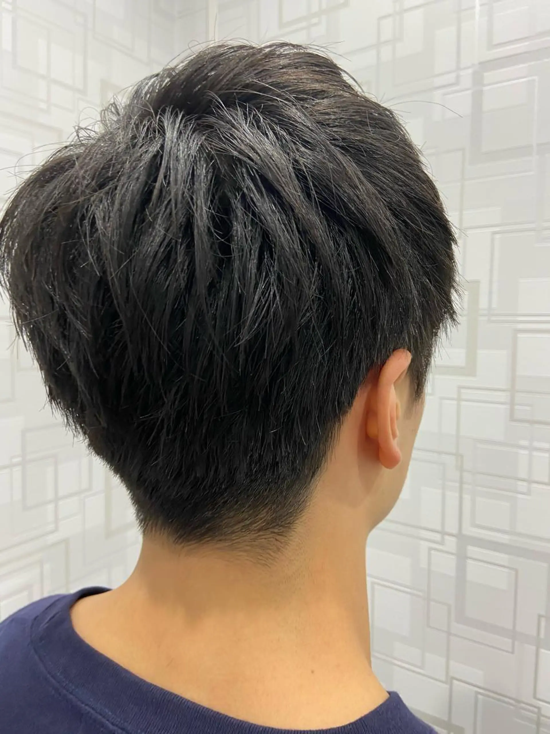 ショート カットパーマ✂️ 小坂田玲亜のヘアスタイル