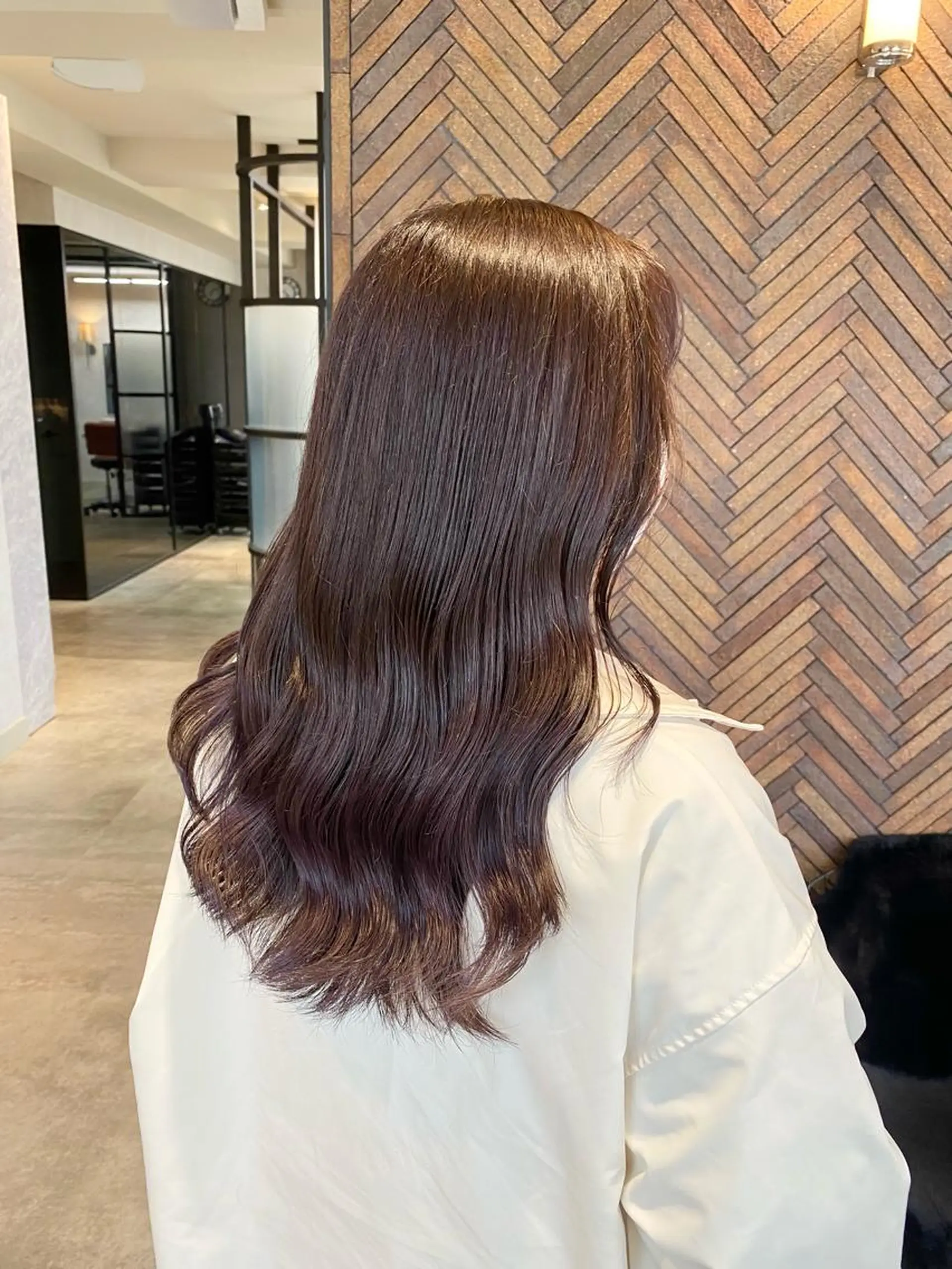 セミロング カラー トリートメント 🍓小野 紗由美🍓のヘアスタイル