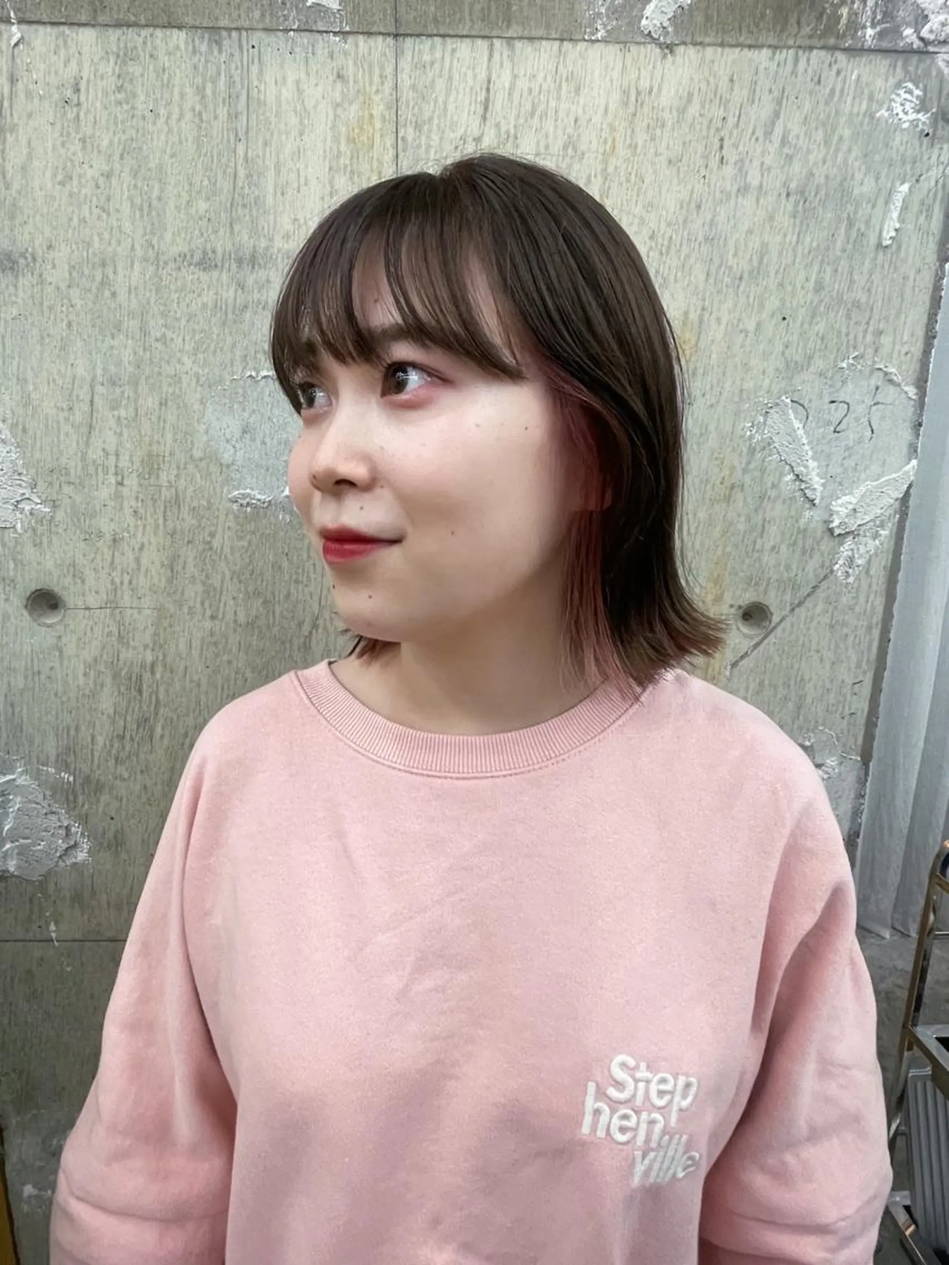 ミディアム カラー 垢抜けボブ/SAHO /OAK溝の口のヘアスタイル