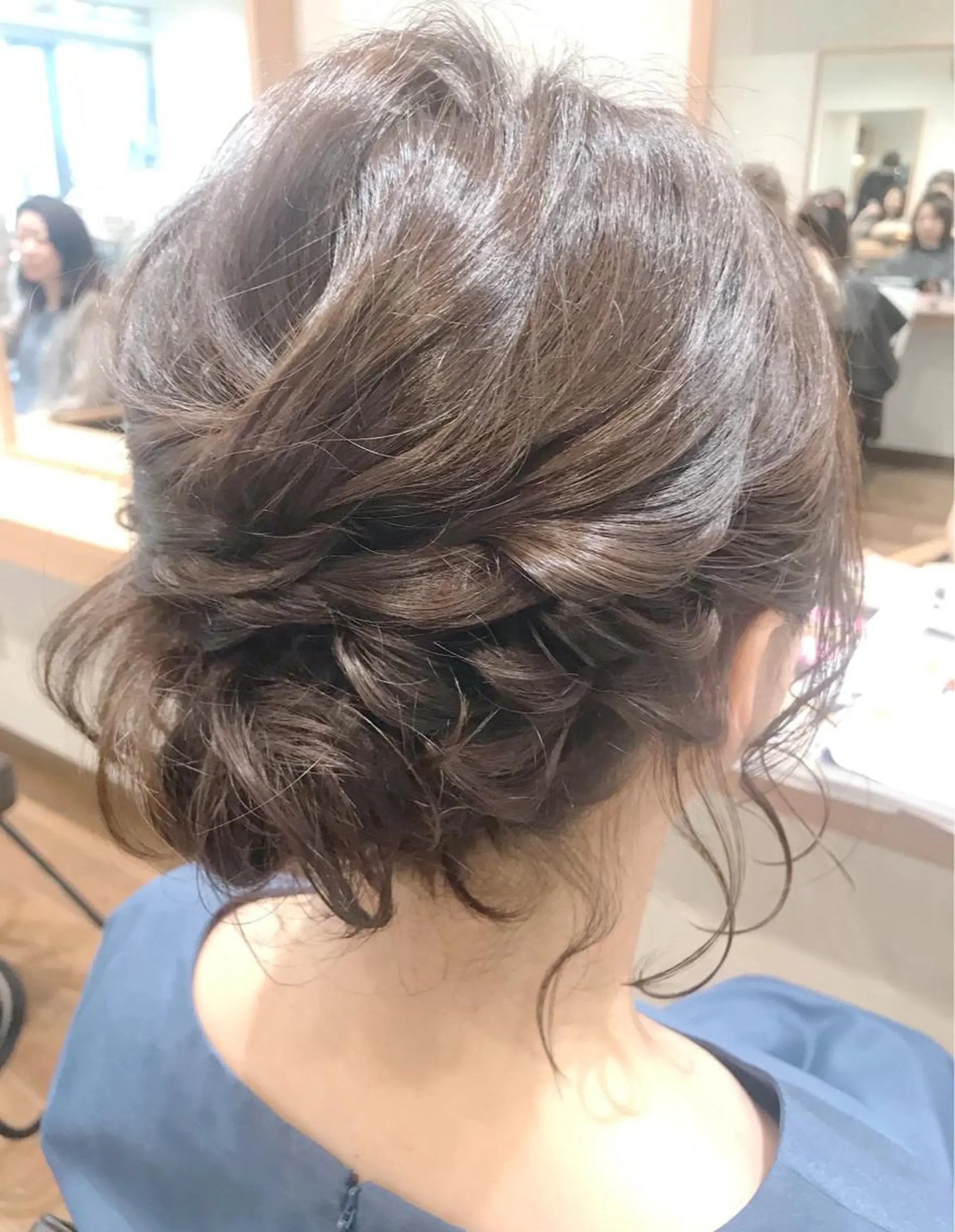 ショート ヘアアレンジ ボブ ヘアセット GRANLUSSO 〜グランルッソ駅前店所属・木口 嘉美のヘアスタイル