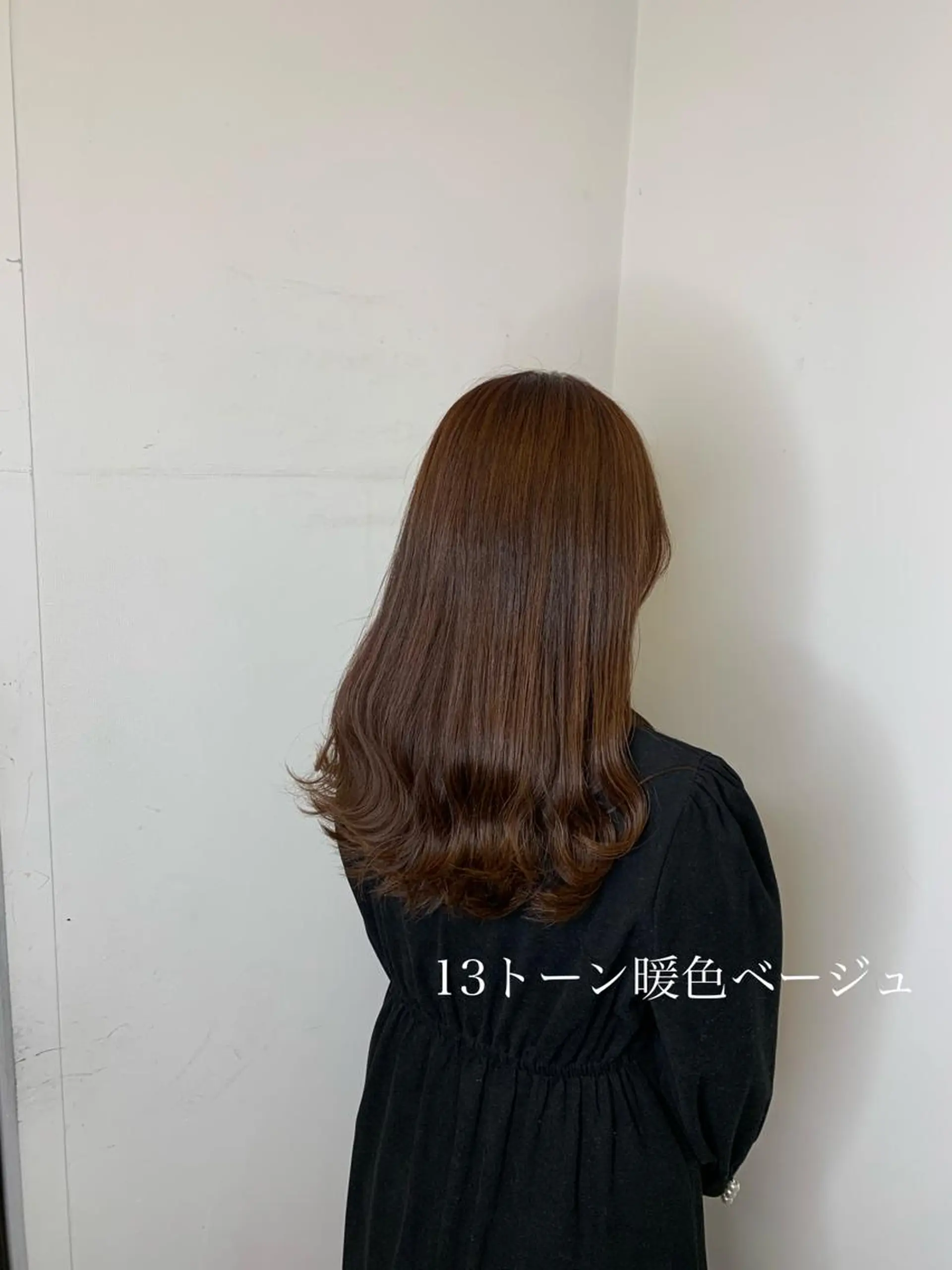 ロング メンズバレイヤージュ 斉藤春のヘアスタイル