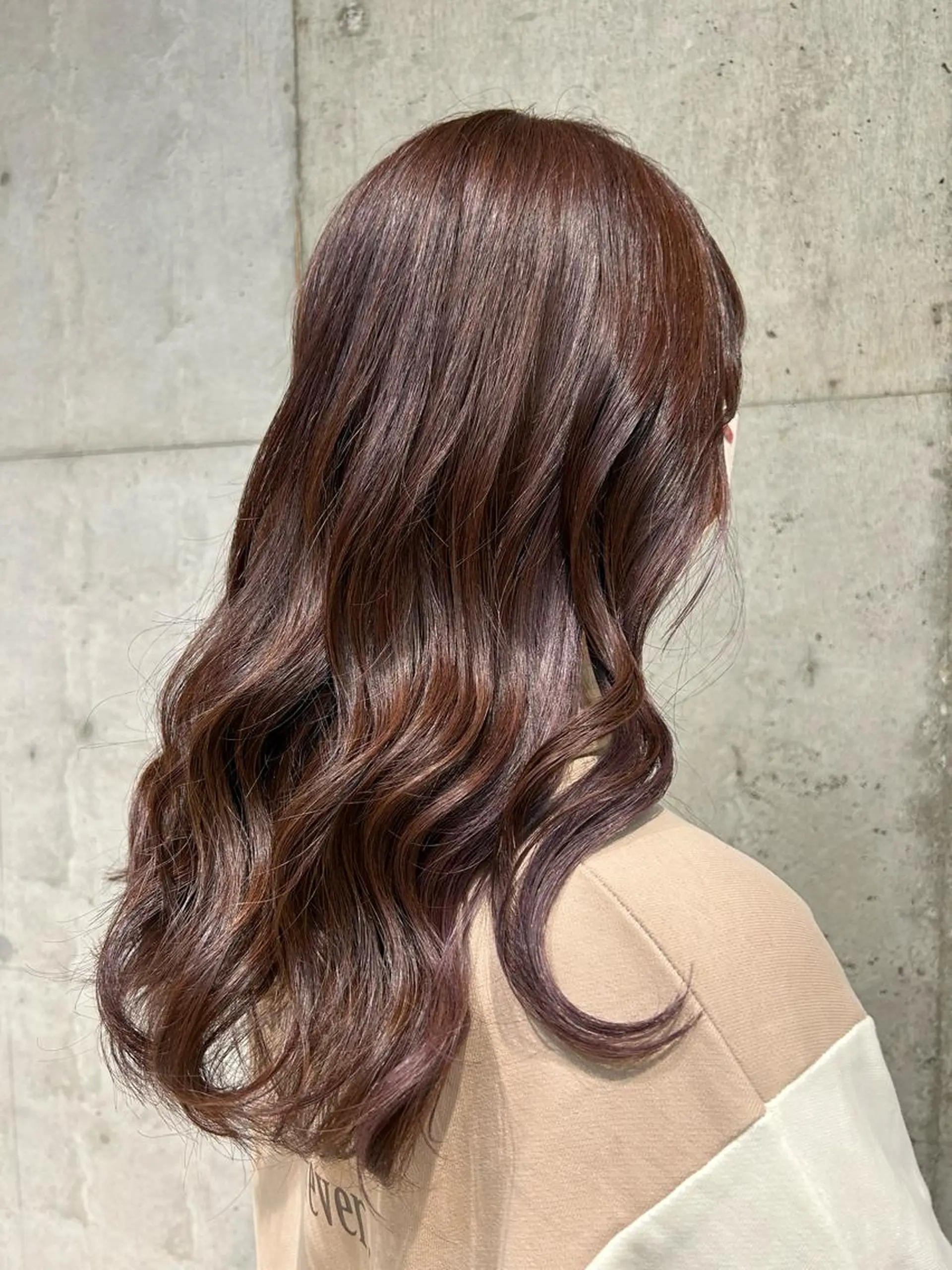 ロング カラー ヘアアレンジ LA・BEAU 赤羽店所属・千葉 優奈のヘアスタイル