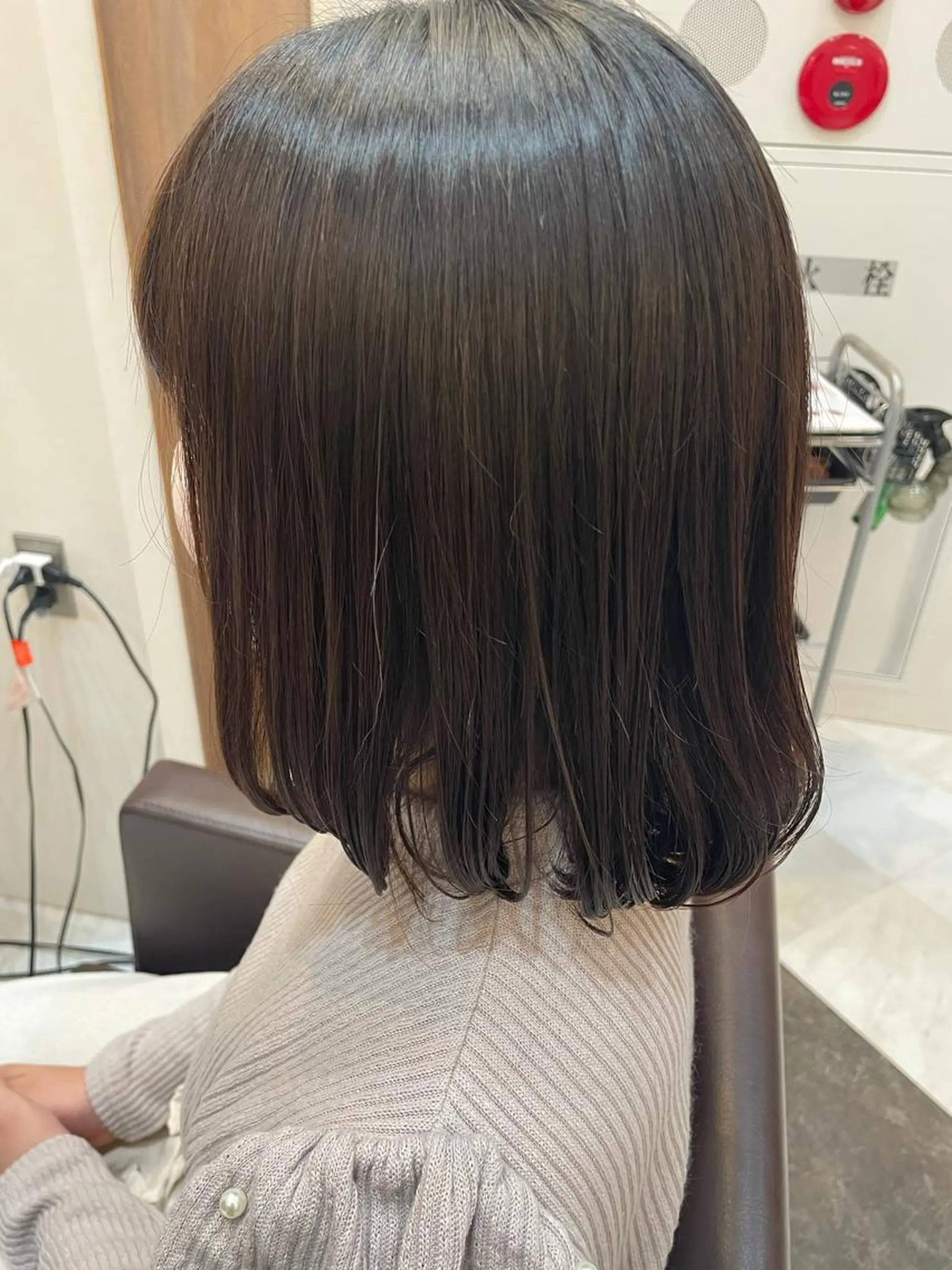 ミディアム 樋川 早紀のヘアスタイル
