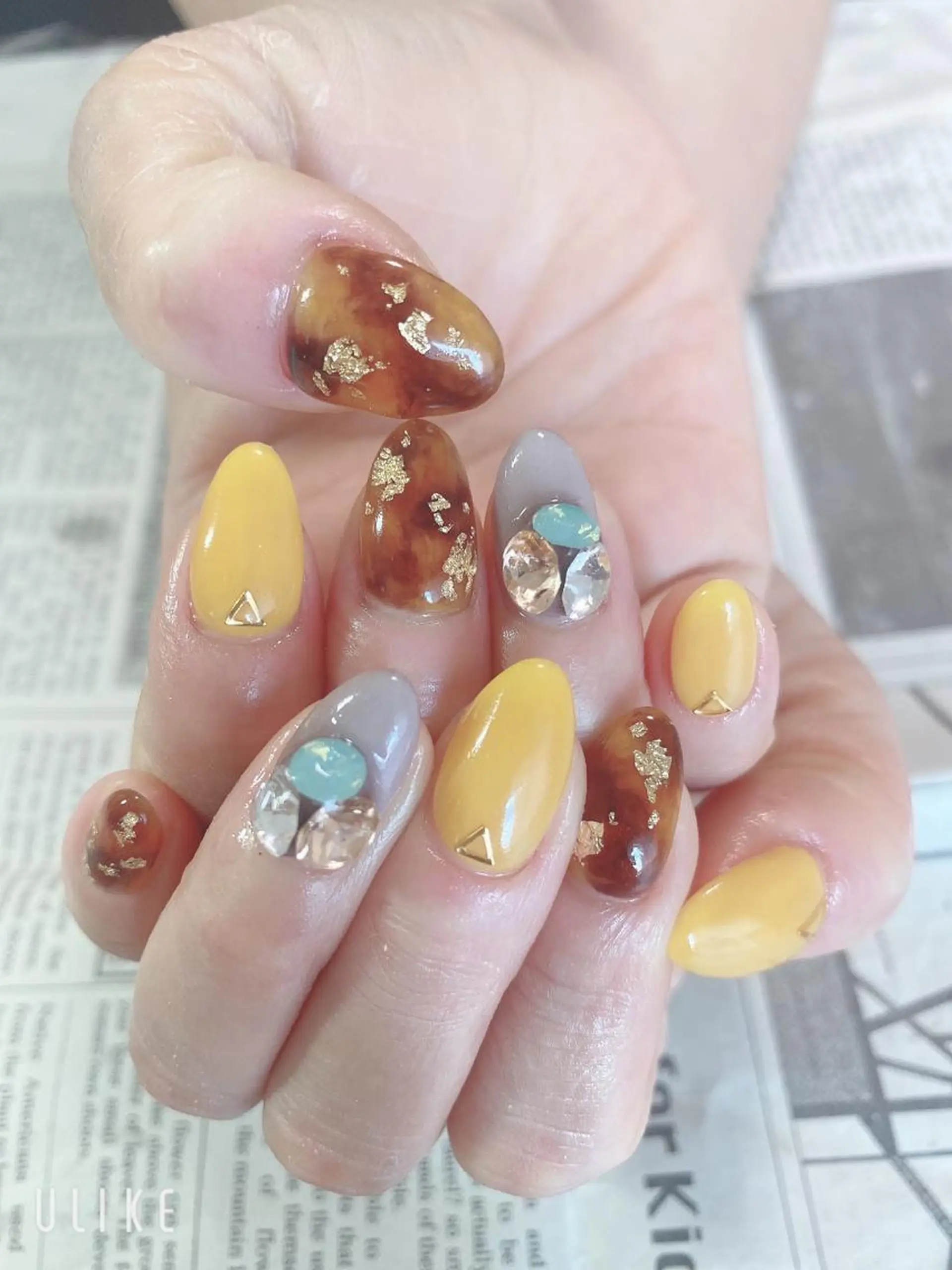 ネイル ハンドネイル ハンドケア 森山 舞のネイルデザイン