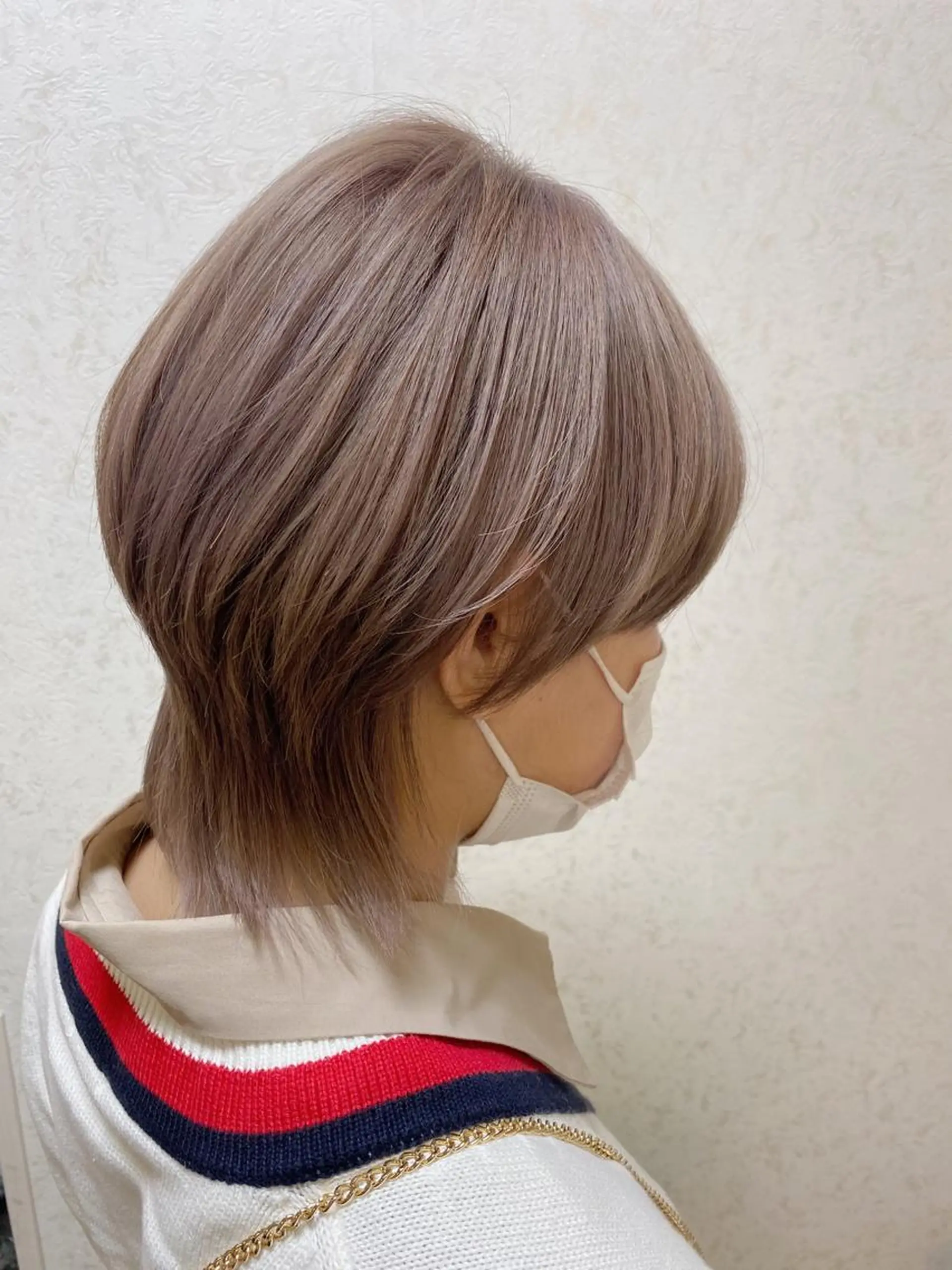 ショート カラー メンズ ベージュカラー tocca筑紫口店所属・木代成 陽太のヘアスタイル