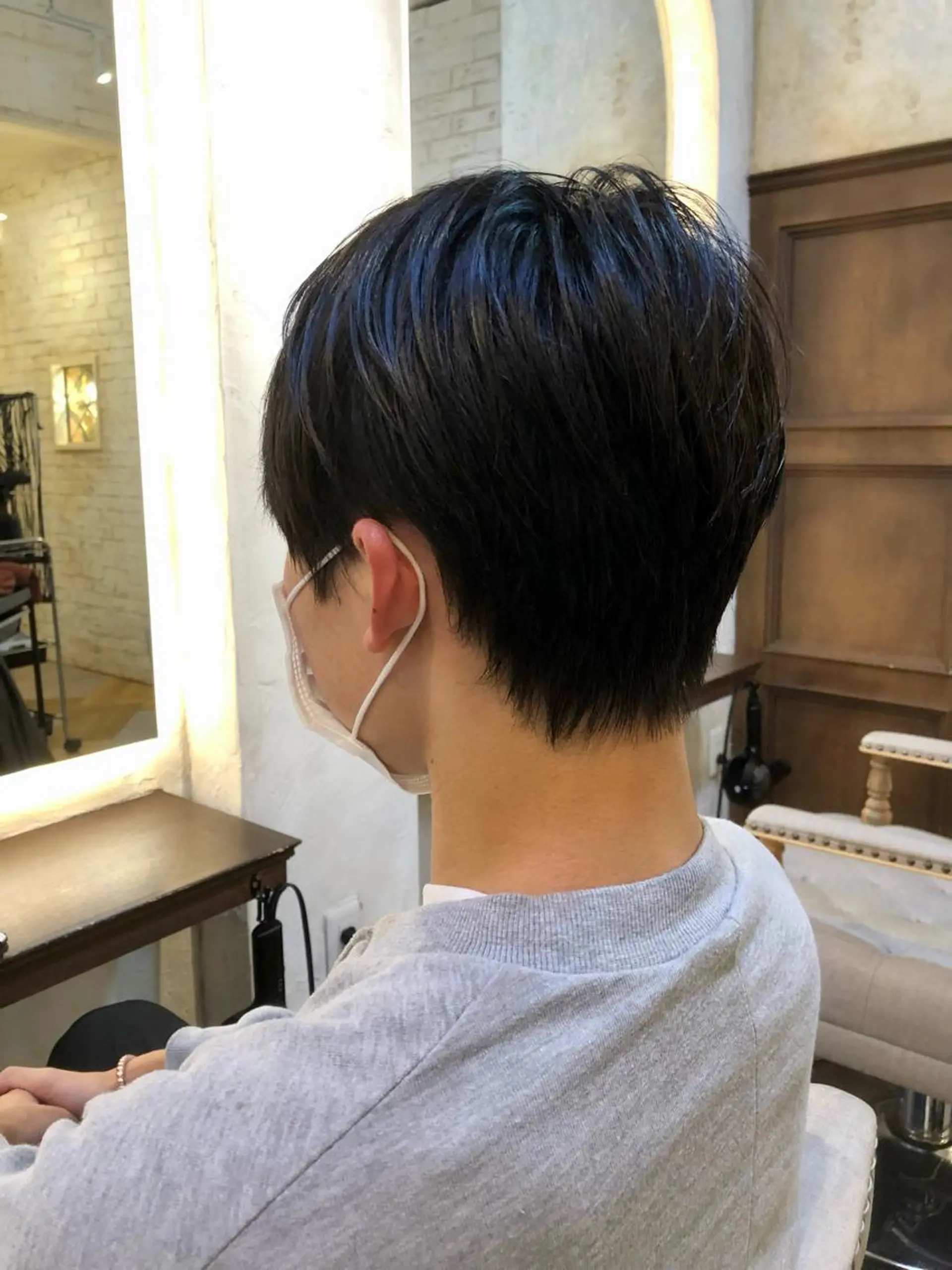 ショート メンズ 卒業式のヘアスタイル Carina所属・セン北徒歩５分 キシタクのヘアスタイル