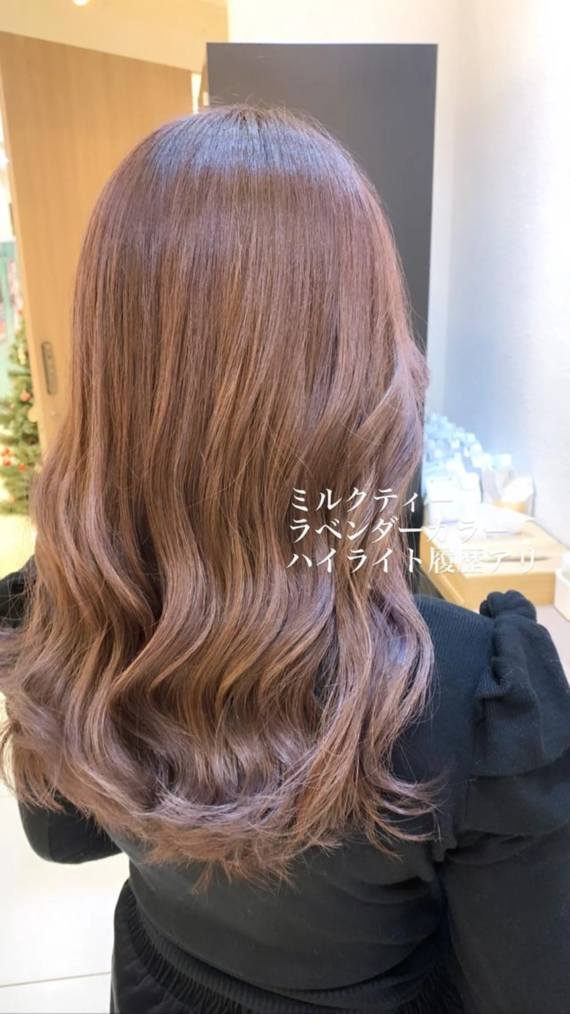 セミロング カラー 似合わせカラー/艶 髪質改善/ヨシザキのヘアスタイル