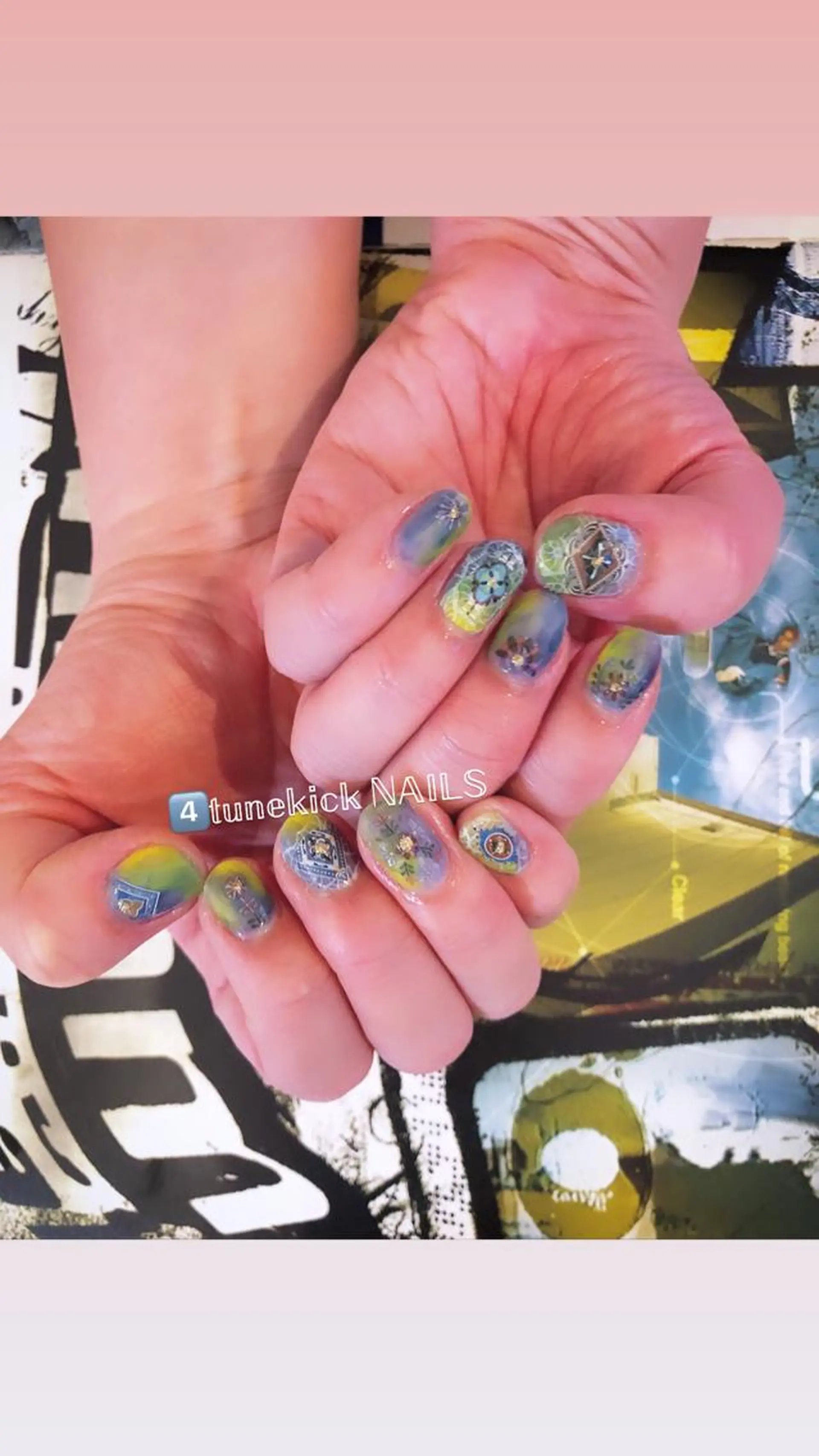 ネイル 4tunekick NAILS(フォーチュンキックネイルズ)所属・光森 淳子のネイルデザイン