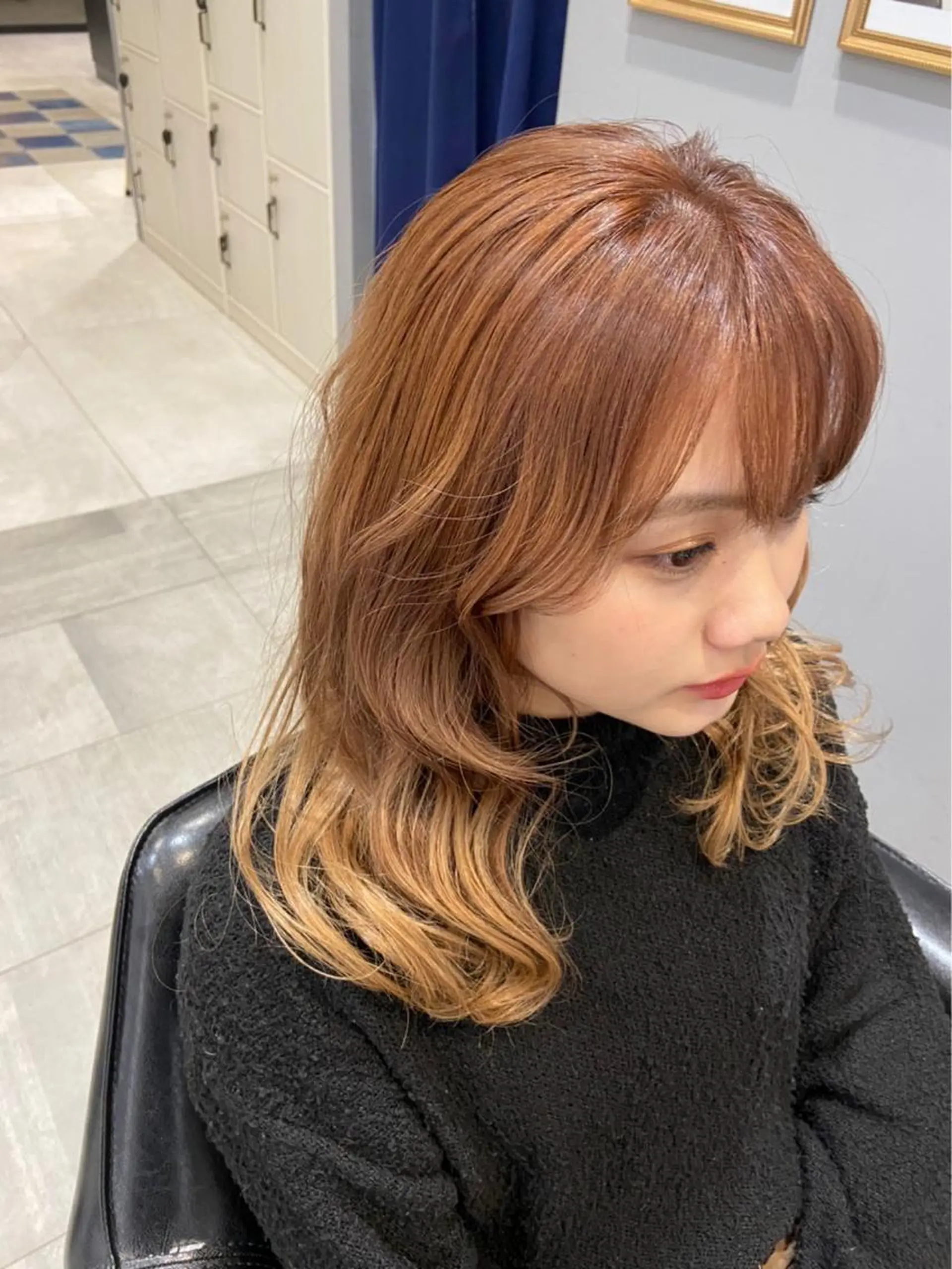 カラー 【元住吉の艶髪の神様 】💓モリモト💓のヘアスタイル