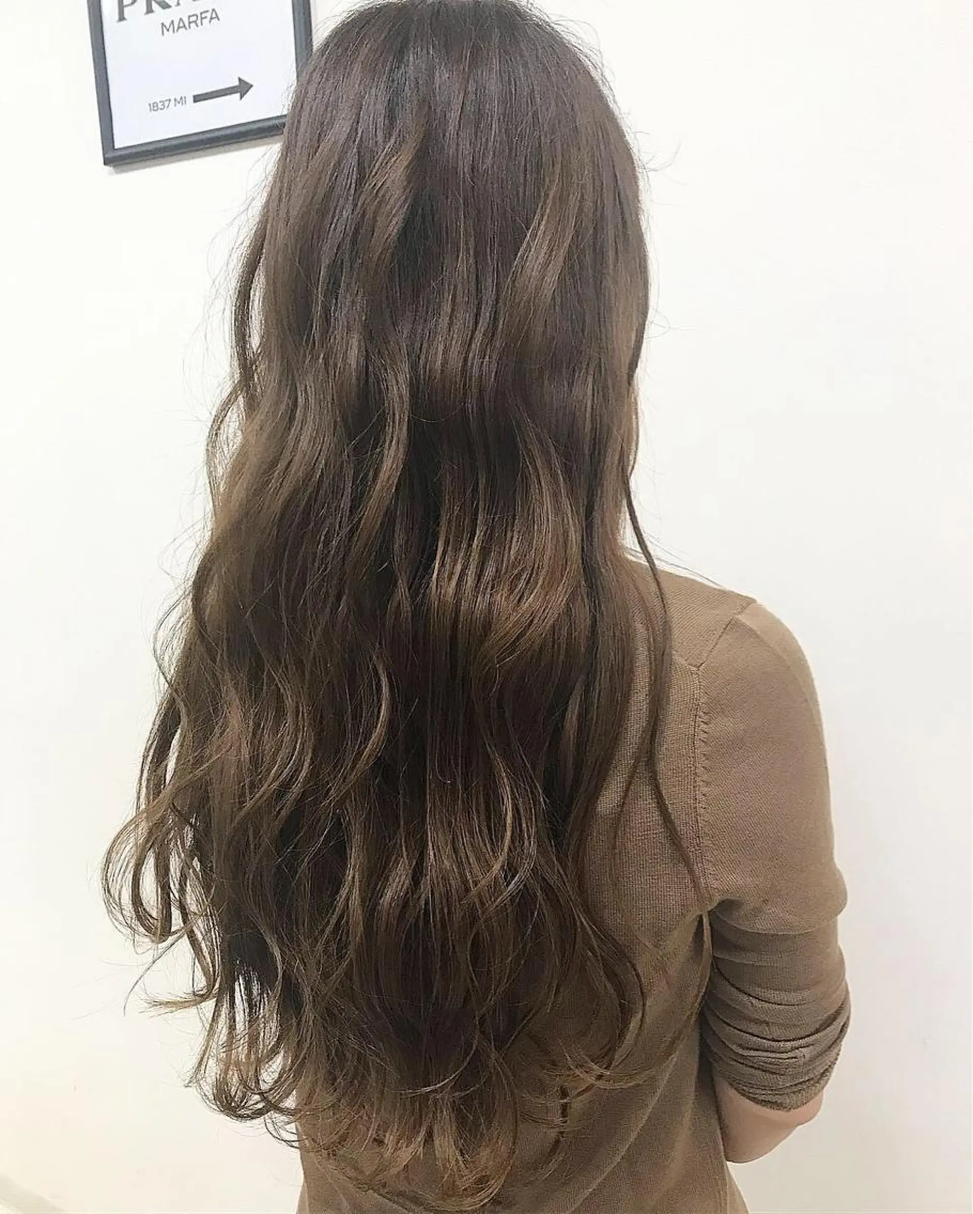 ロング カラー カット ヘアカラー パーマ 縮毛矯正 トリートメント Lien 深井店のヘアスタイル