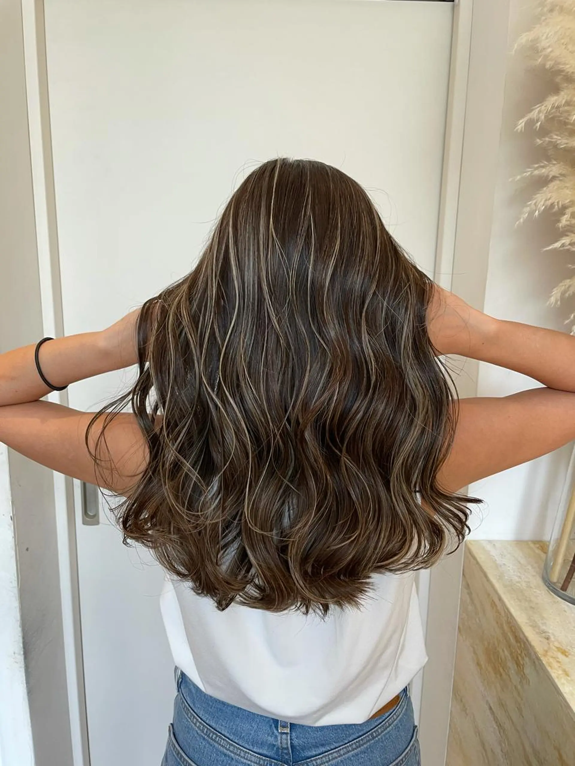 ロング カラー Bree"ze所属・大河原 修太のヘアスタイル