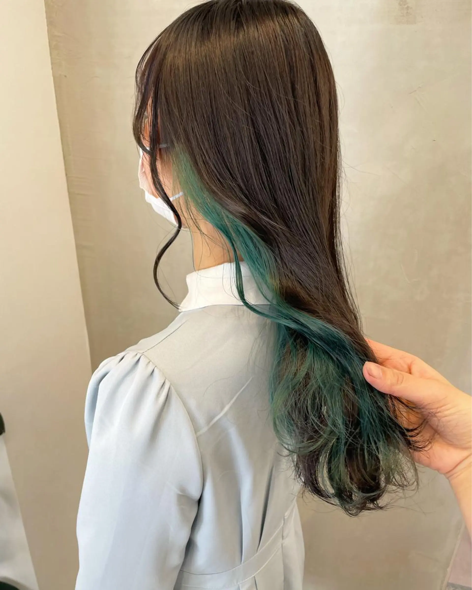 ロング カラー インナーカラー 髪質改善🌱 高橋みなみのヘアスタイル
