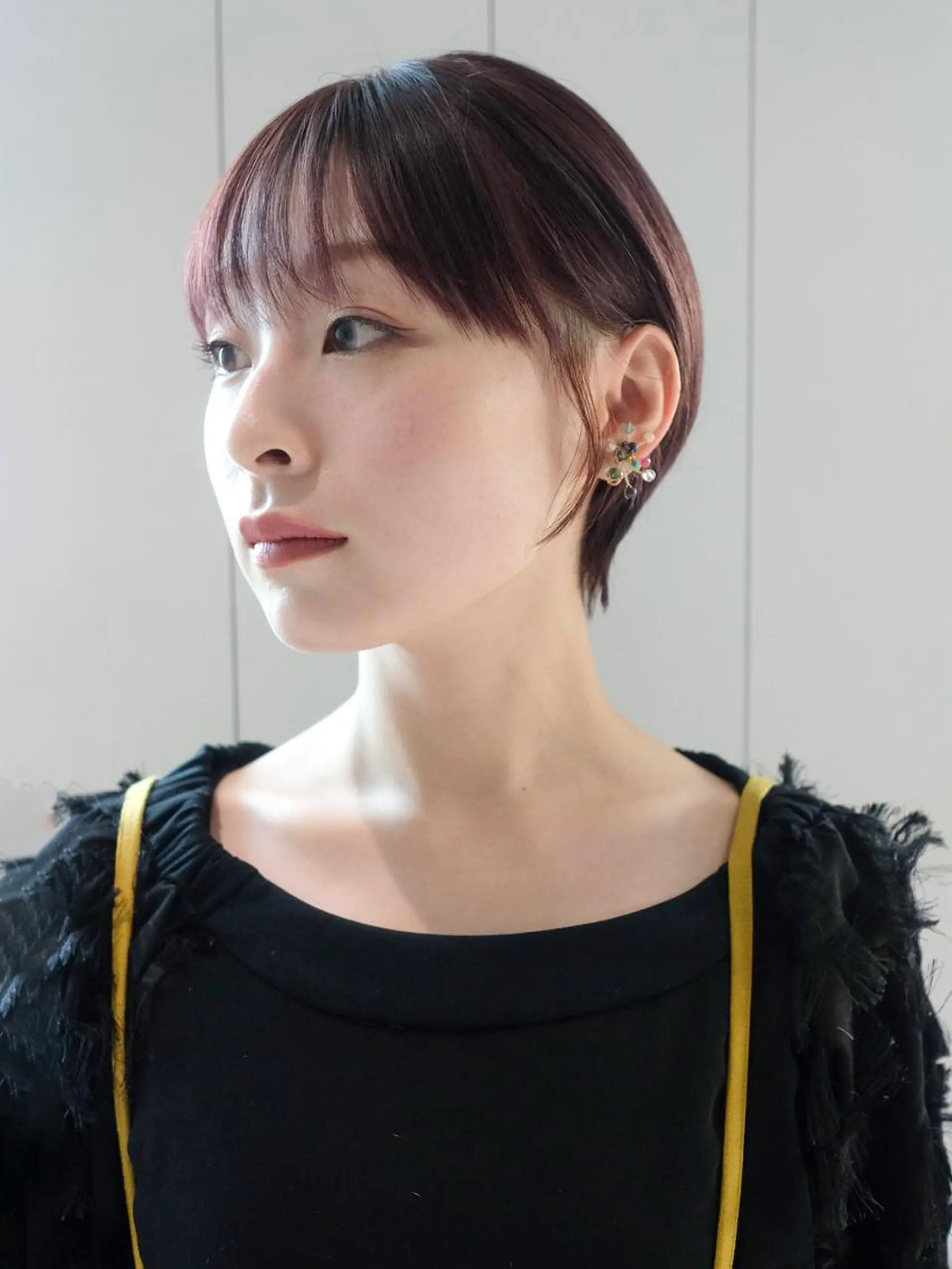 ショート カラー ラベンダーカラー ショートヘア ITbyALBUM 中野店のヘアスタイル