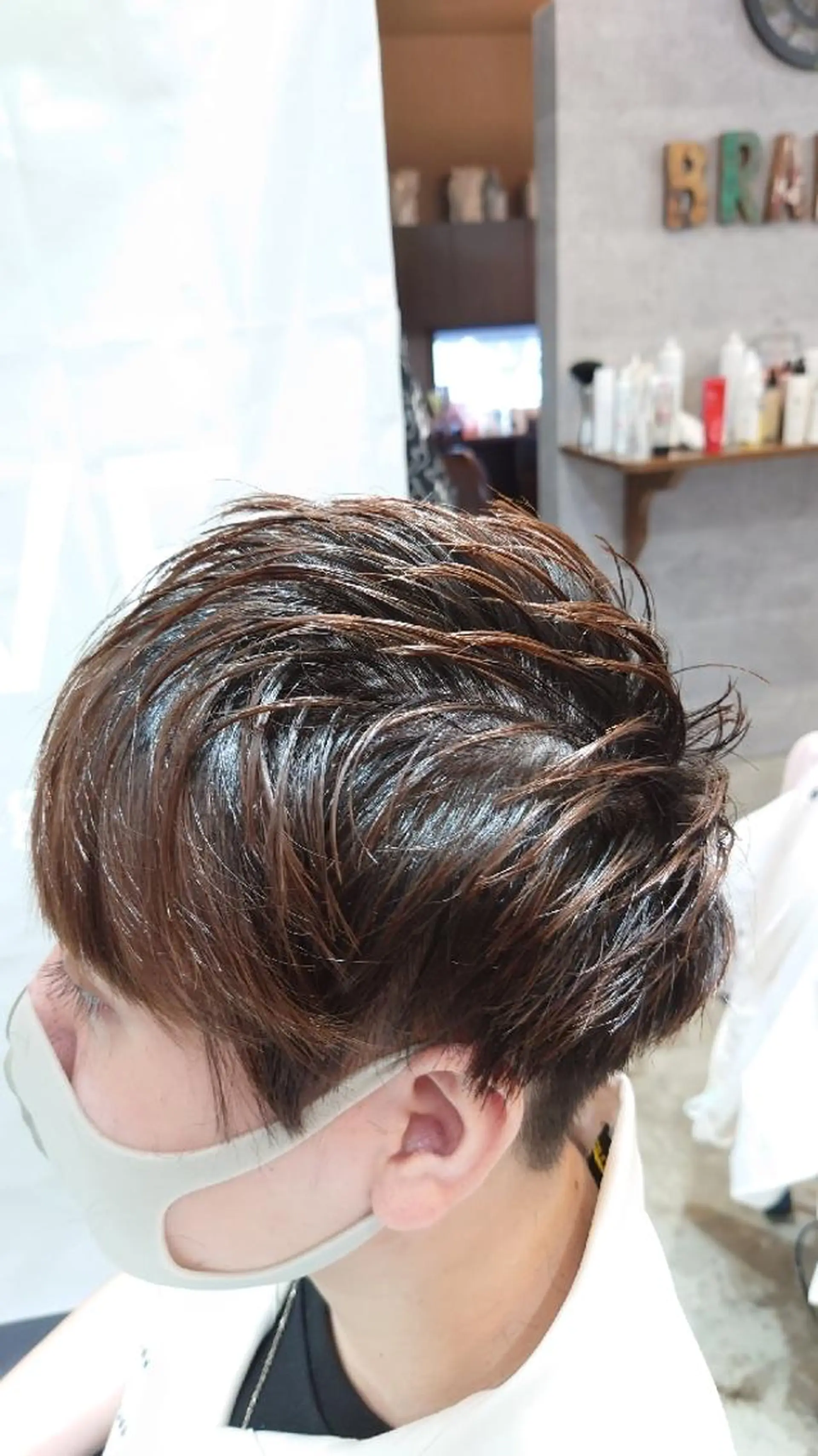 メンズ マッシュ 刈り上げ 浅野  勇貴のヘアスタイル