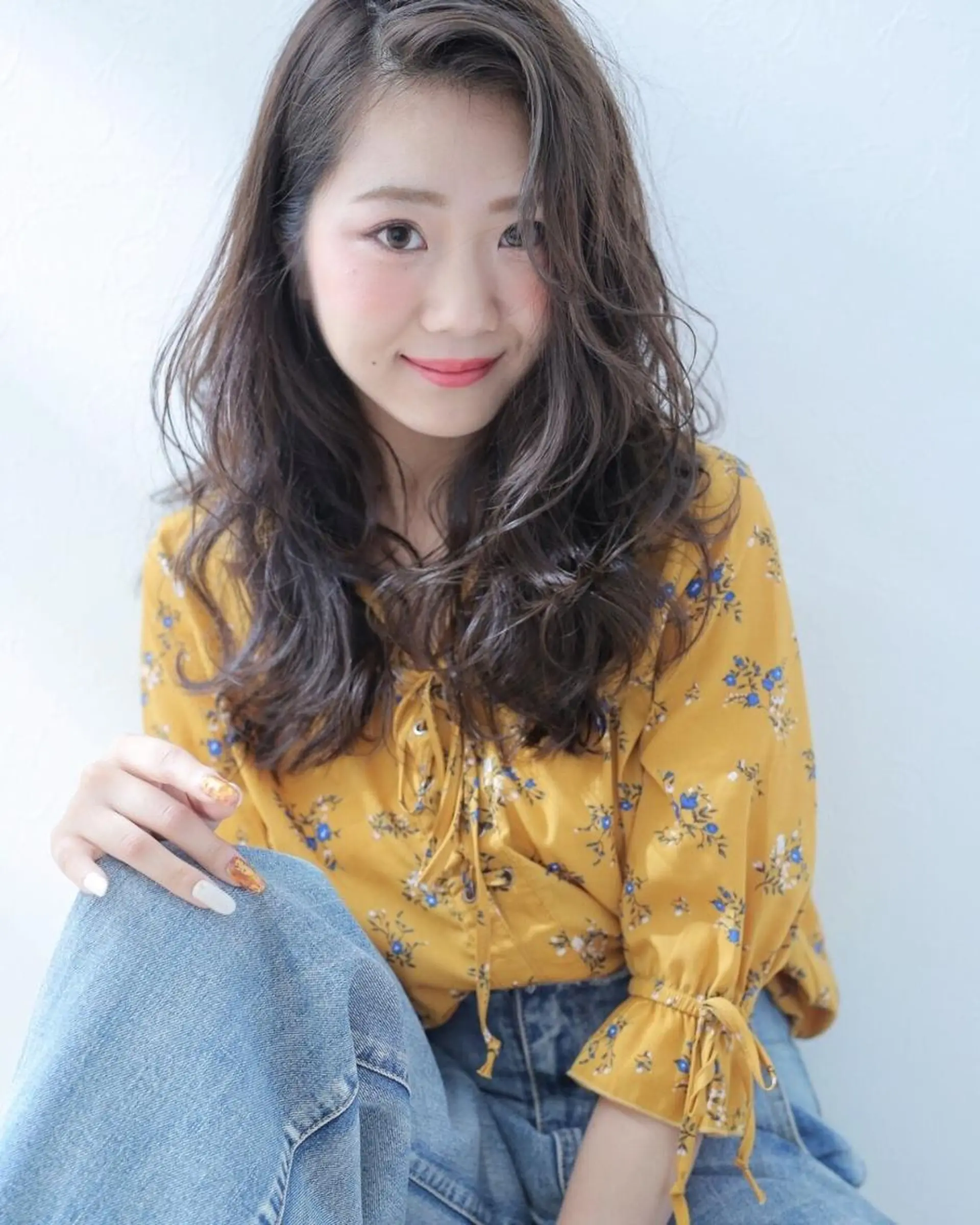 セミロング 指名支持率NO.1 スタイリストのヘアスタイル