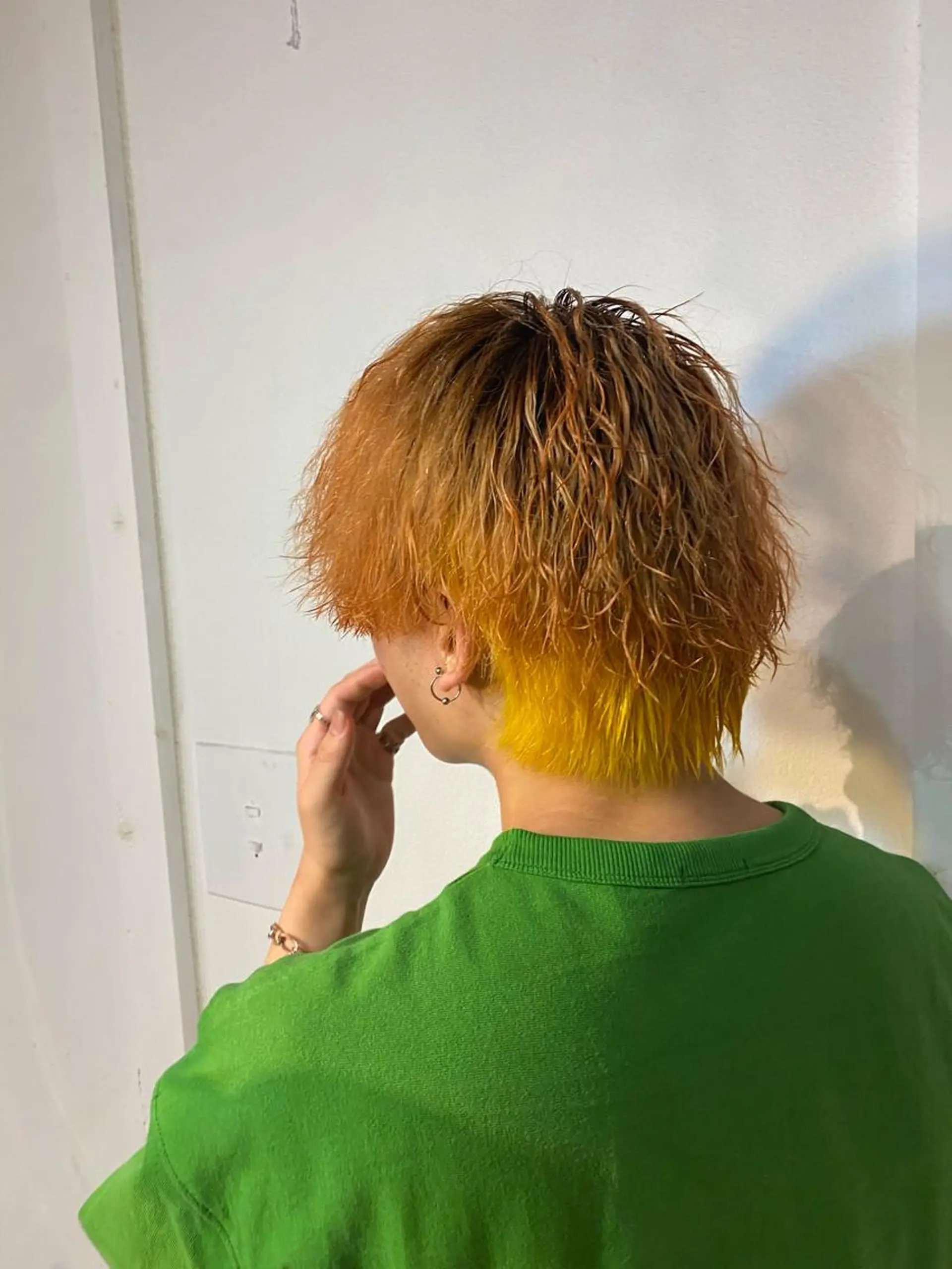 ショート メンズパーマ 宮本礼慈のヘアスタイル